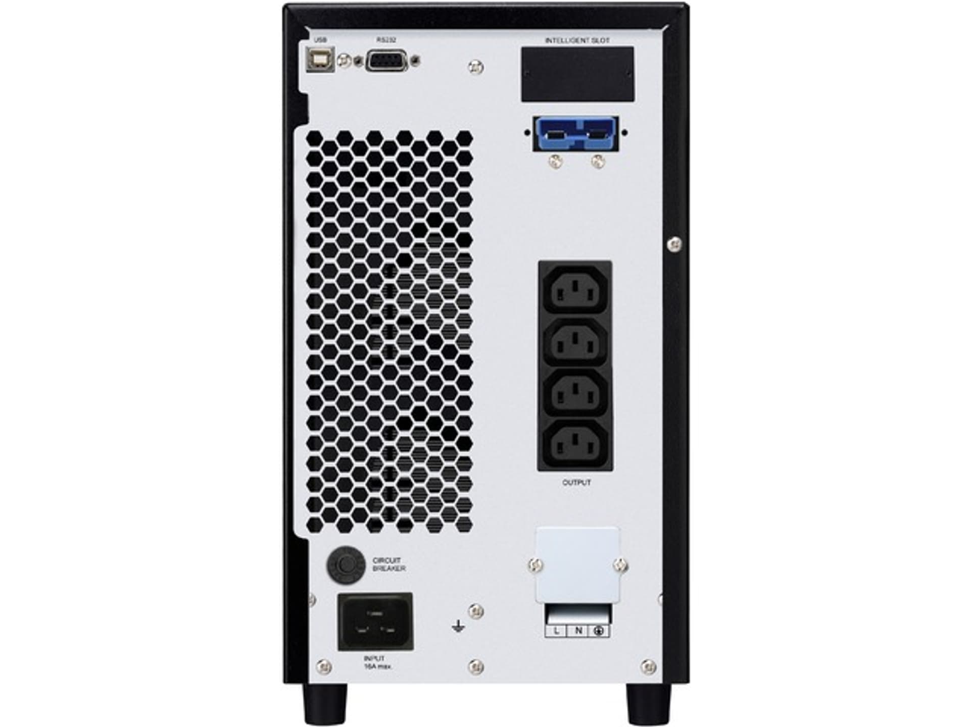 

UPS POWERWALKER VFI 3000 C LCD ON-LINE 3000VA 4X IEC C13 USB-B RS-232 LCD TOWER