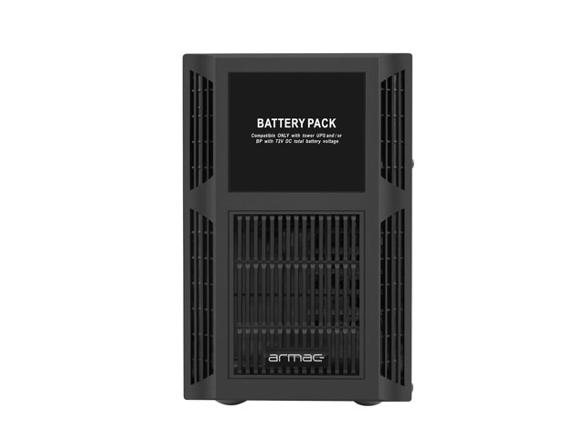 

BATTERY PACK TOWER DLA UPS ARMAC SERII OFFICE ONLINE 6 AKUMULATORÓW 12V/9AH METALOWA OBUDOWA