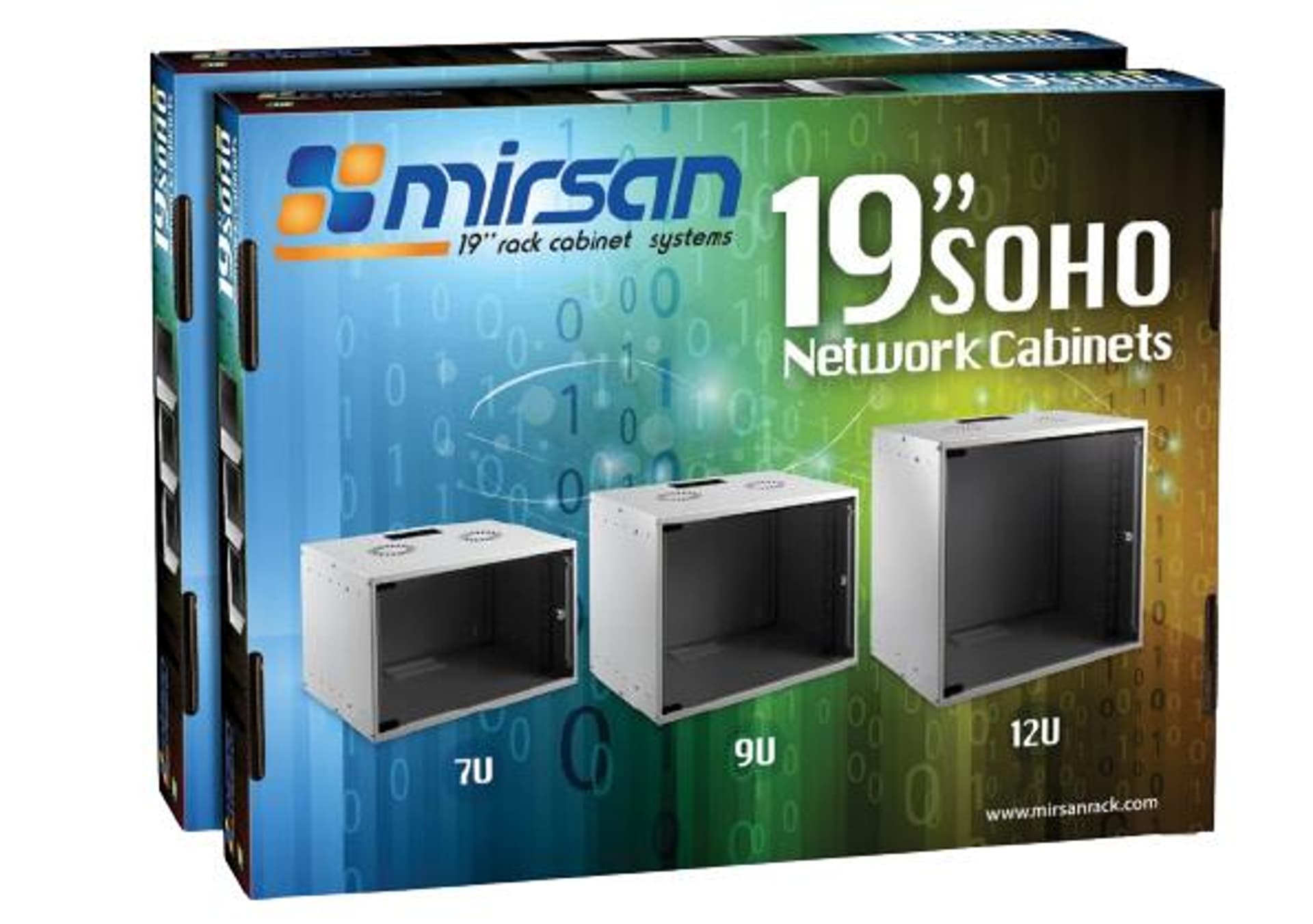 

Szafa rack 19 wisząca 7U 600x400mm szara szklane drzwi MIRSAN