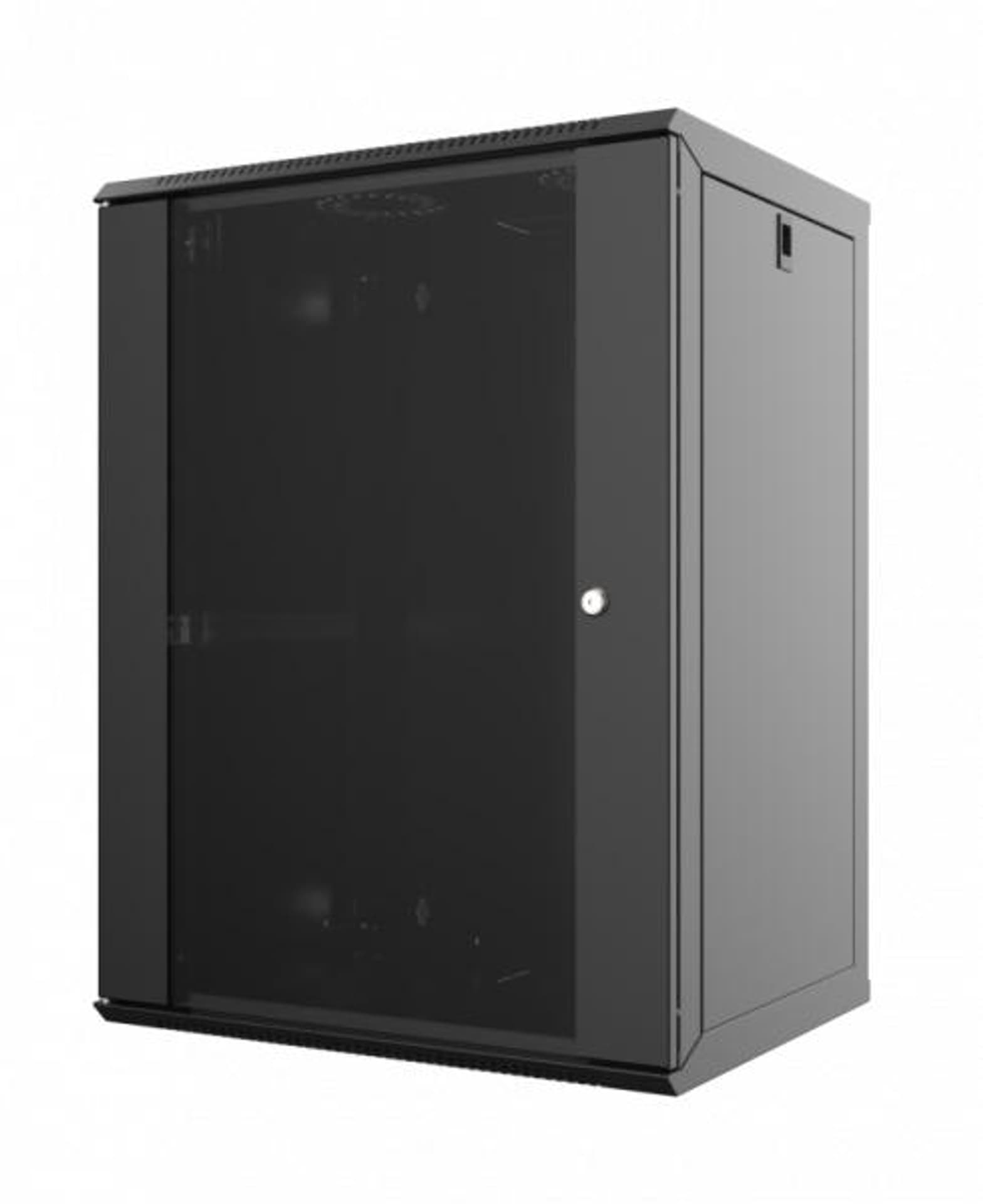 

Szafa rack 19 wisząca 9U 600x600mm czarna szklane drzwi Promocja