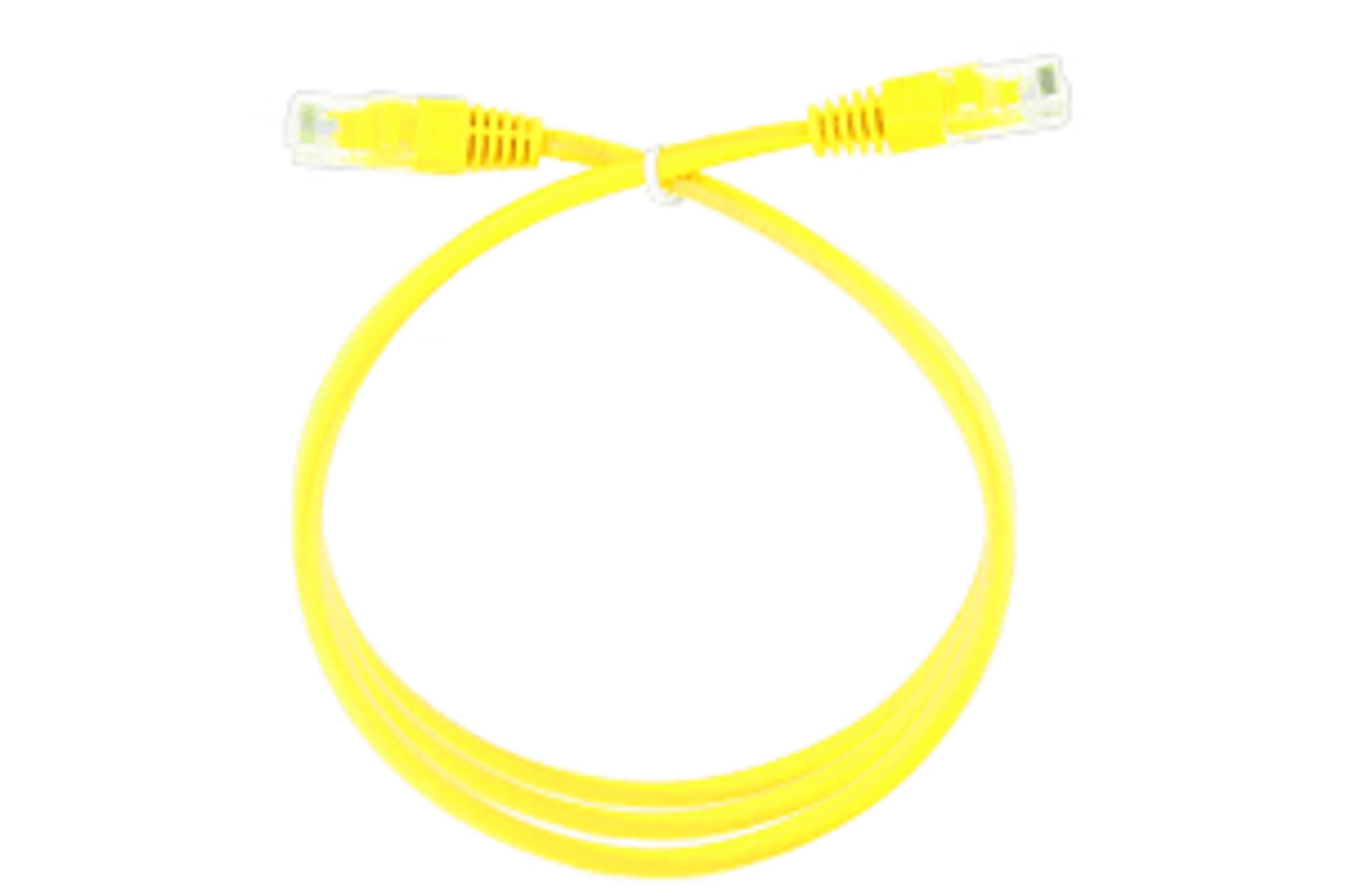 

Patchcord FTP kategorii 6a 0.5m żółty
