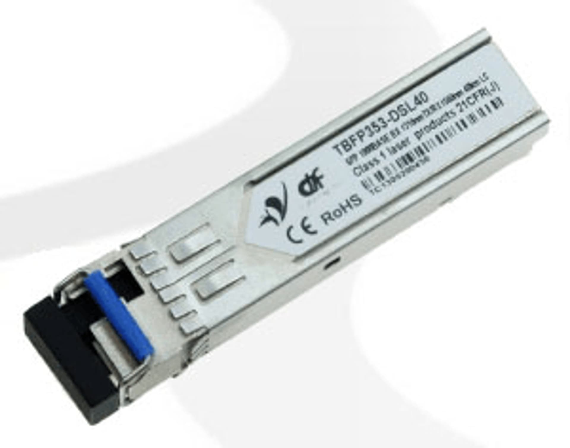 

CBF Moduł SFP WDM 1,25Gb SM Tx=1310nm 40km LC simplex DDM