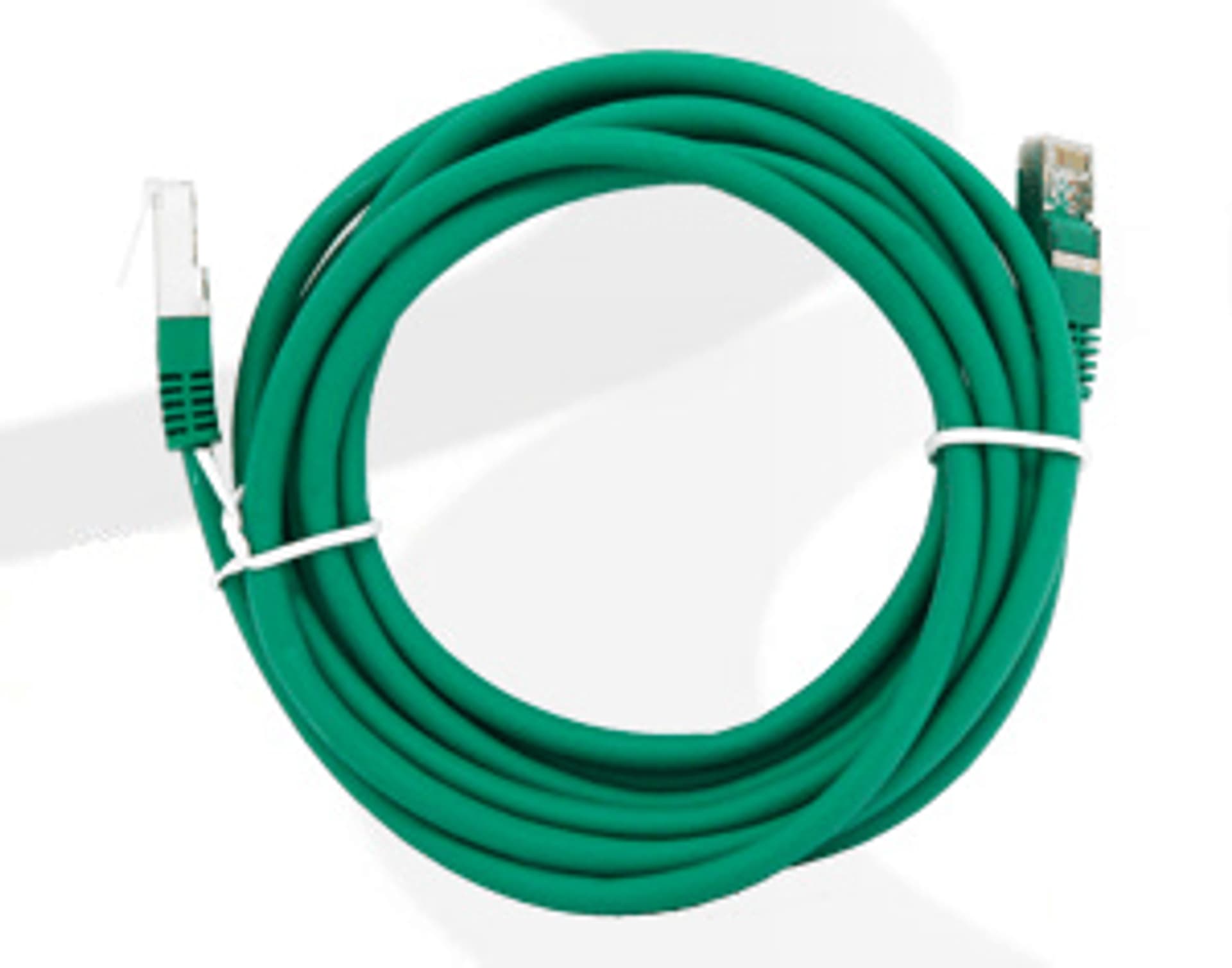 

Patchcord FTP Kategorii 6 0.5m zielony