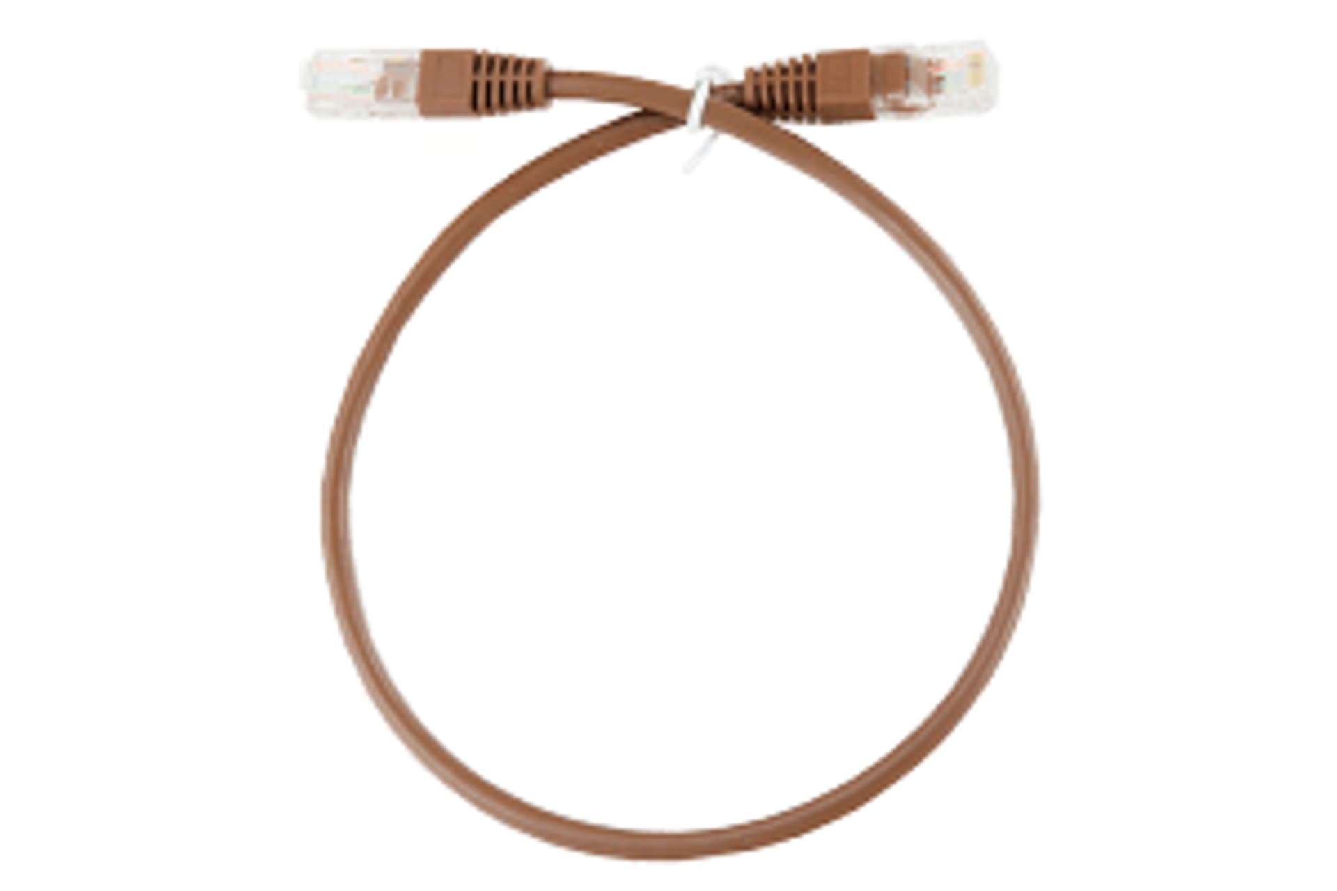 

Patchcord FTP Kategorii 6 0,5m brązowy
