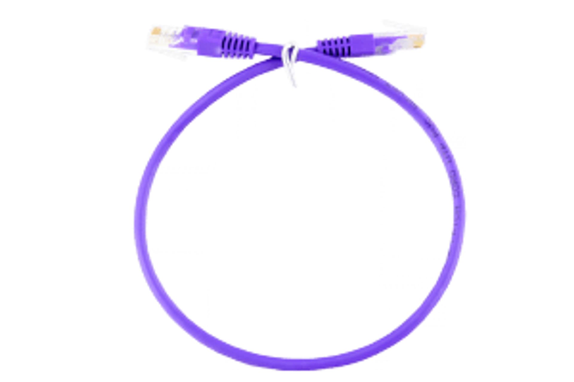 

Patchcord UTP Kategorii 6 0,25m fioletowy