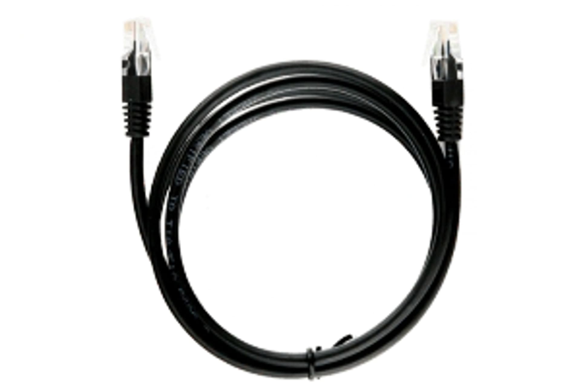 

Patchcord UTP Kategorii 6 1.5m czarny