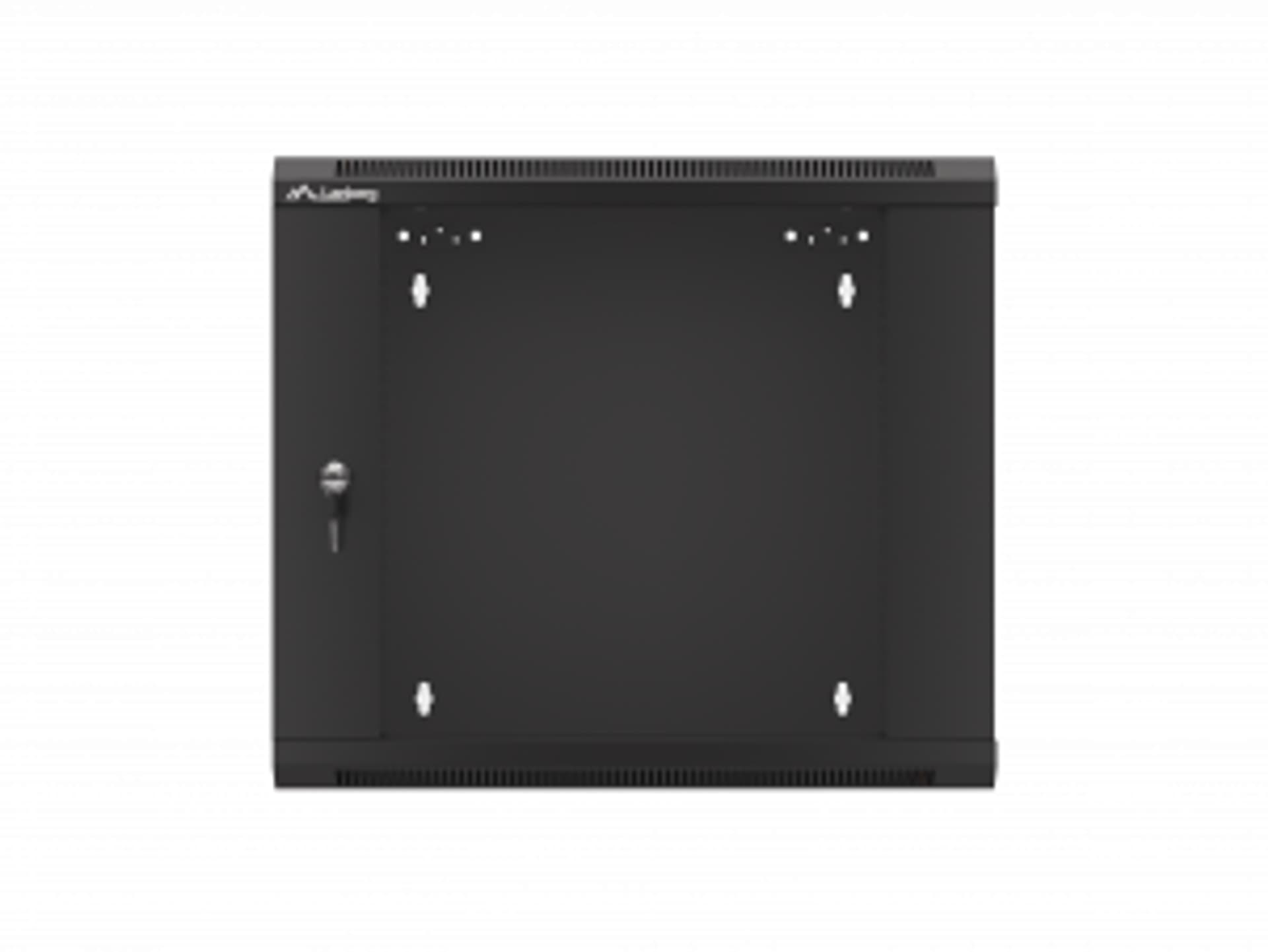 

SZAFA INSTALACYJNA RACK WISZĄCA 19" 9U 570X600 SZYBKI MONTAŻ CZARNA LANBERG (FLAT PACK)