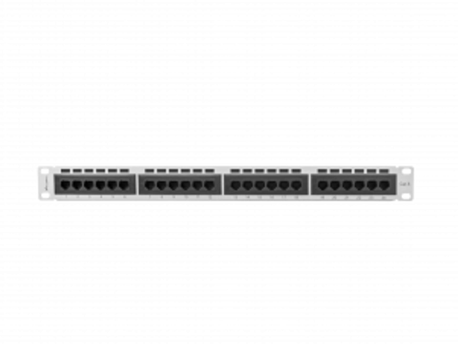 

PATCH PANEL 24 PORT 1U 19” KAT.6 SZARY LANBERG