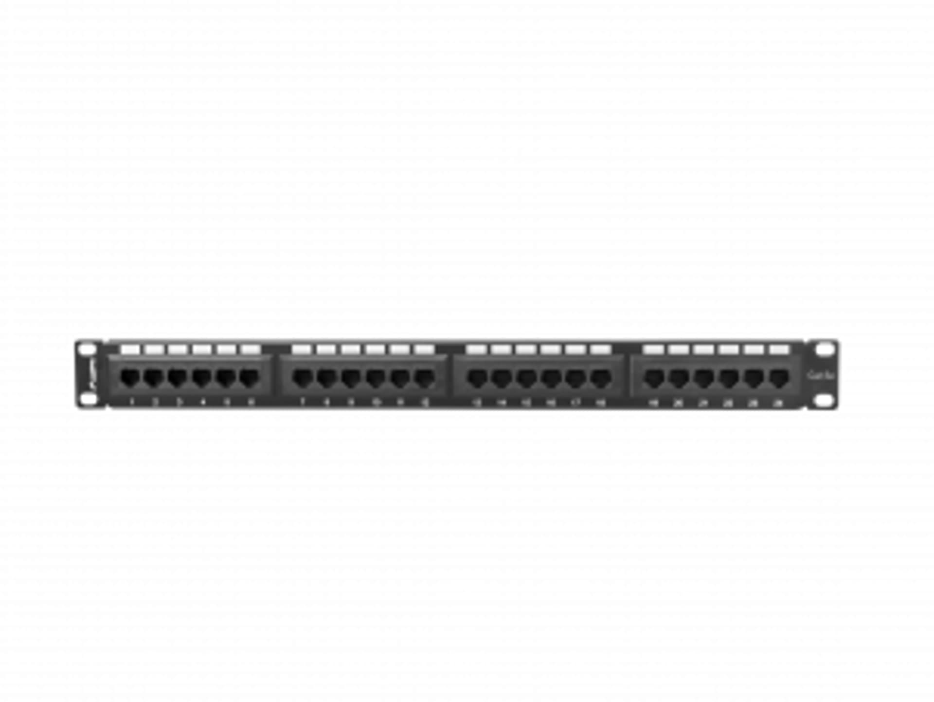 

PATCH PANEL 24 PORT 1U 19” KAT.5E CZARNY LANBERG
