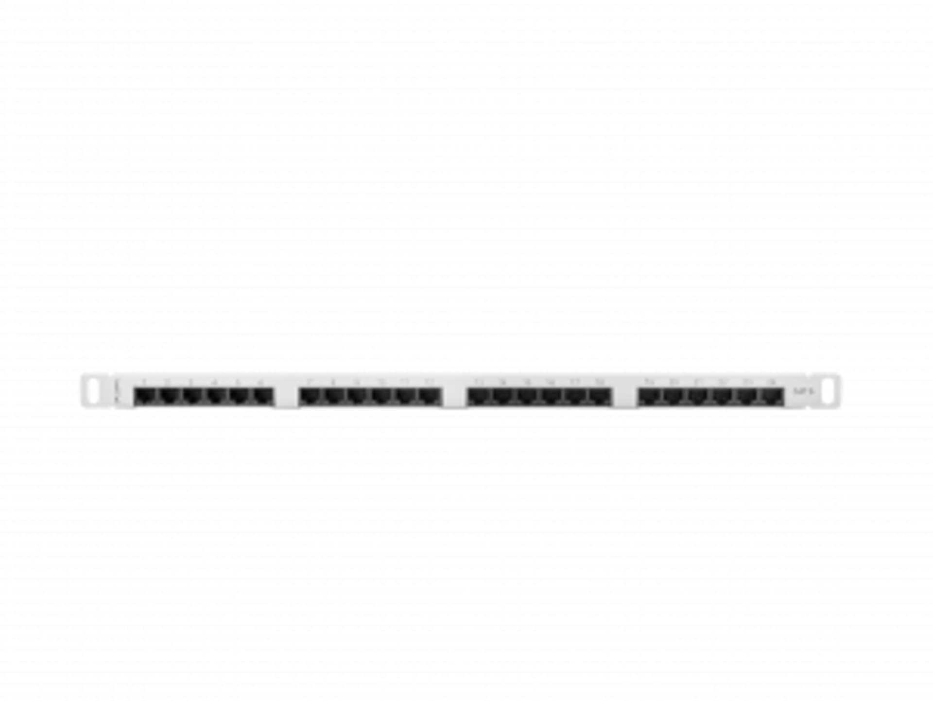 

PATCH PANEL 24 PORT 0.5U 19” KAT.6 SZARY LANBERG
