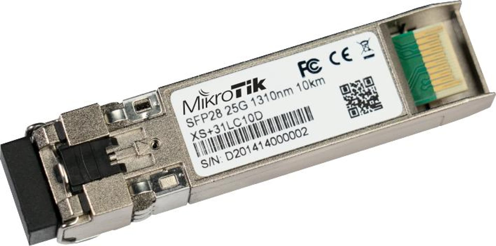 

Moduł SFP/ SFP+/ SFP28 Mikrotik 10km 1310nm DDMI LC (XS+31LC10D)