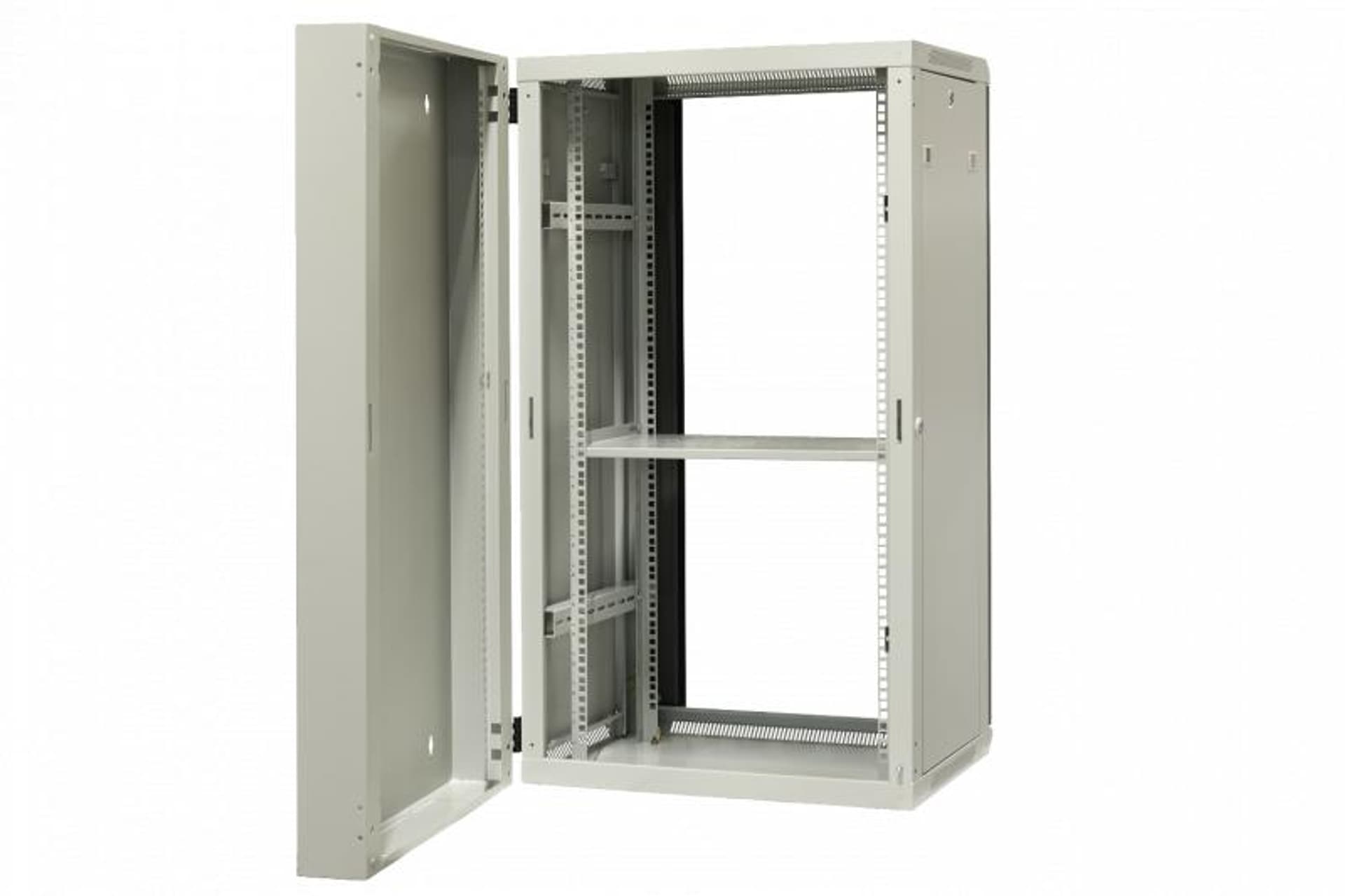 

Szafa wisząca rack dzielona 19'' 18U 600x550x910 EmiTer