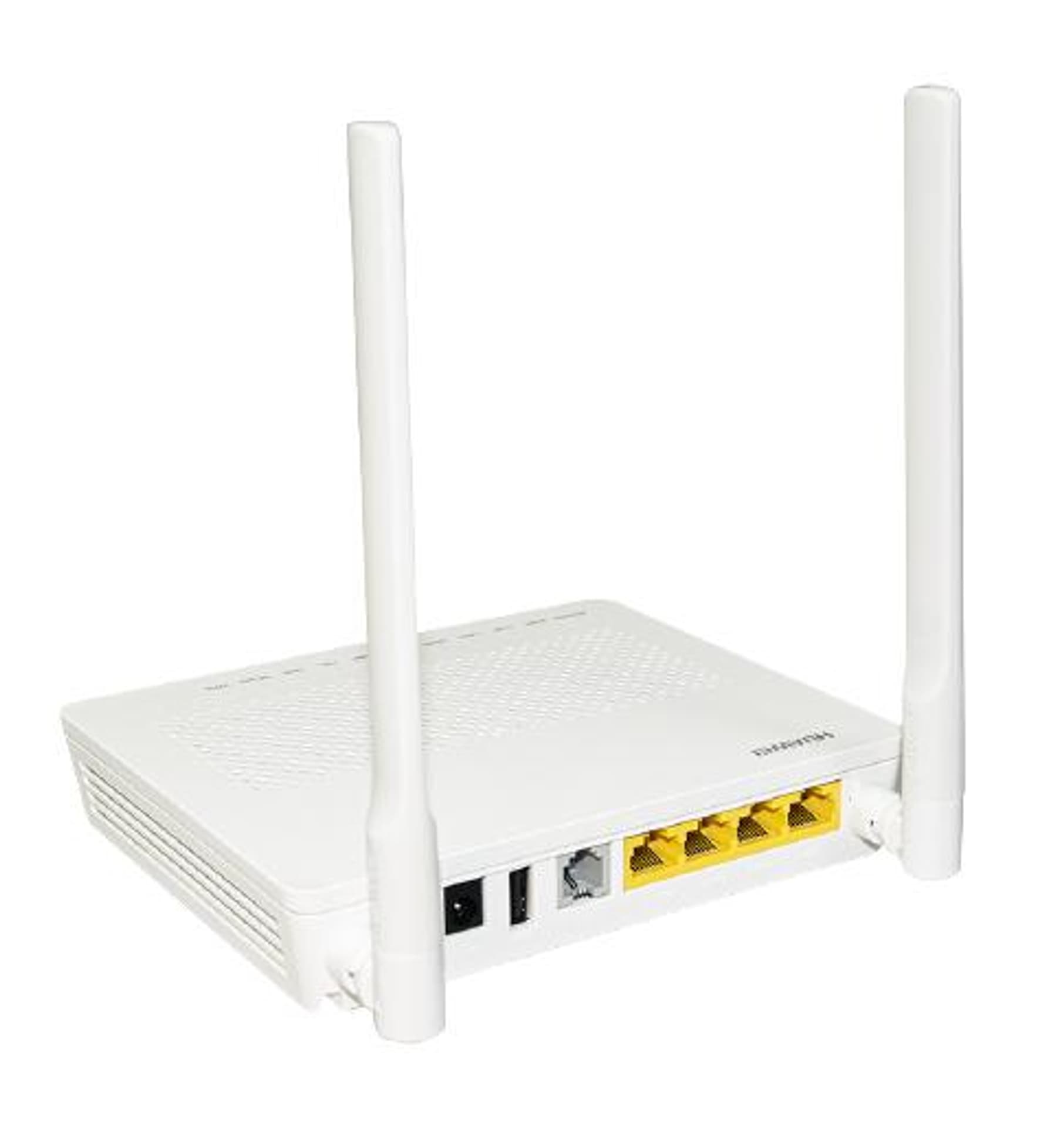 

Huawei EG8141A5 GPON / EPON ONT terminal SC/UPC 1x GE 3x FE 1x RJ11 1x USB WiFi N300