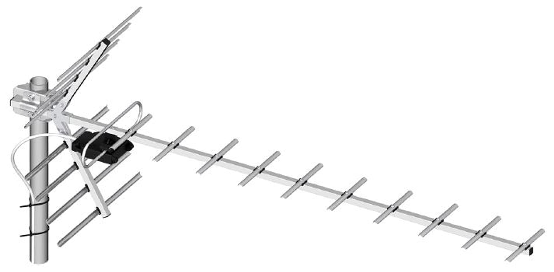 

Antena telewizyjna DIPOL 19/21-60 DVB-T/T2 UHF