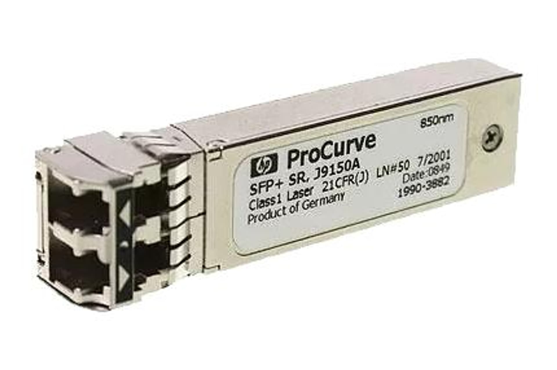 

Zamiennik SFP+ HP J9150D (10GBASE-SR - HPE Aruba 850nm VCSEL, MM, 300m)