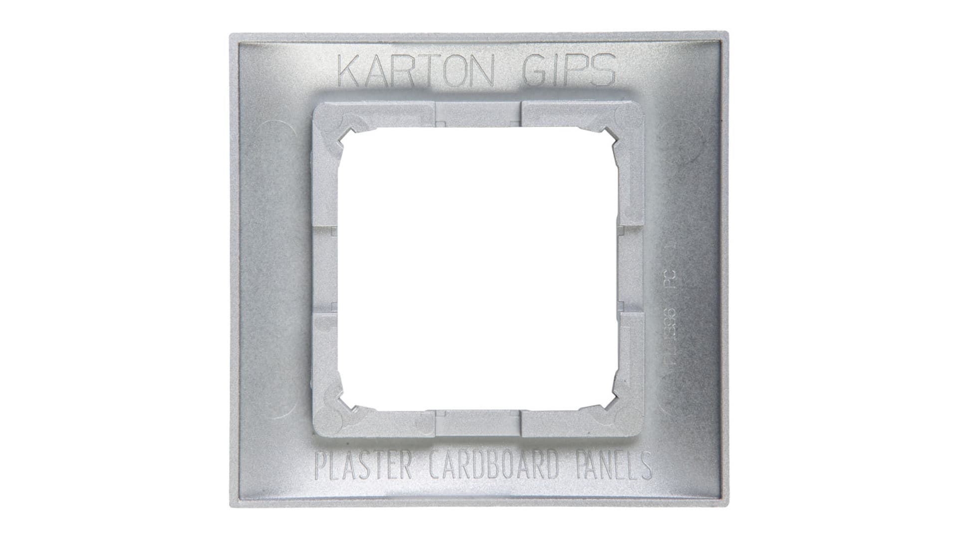 

Simon 54 Premium Ramka pojedyncza srebrny mat /do karton-gips/ DRK1/43