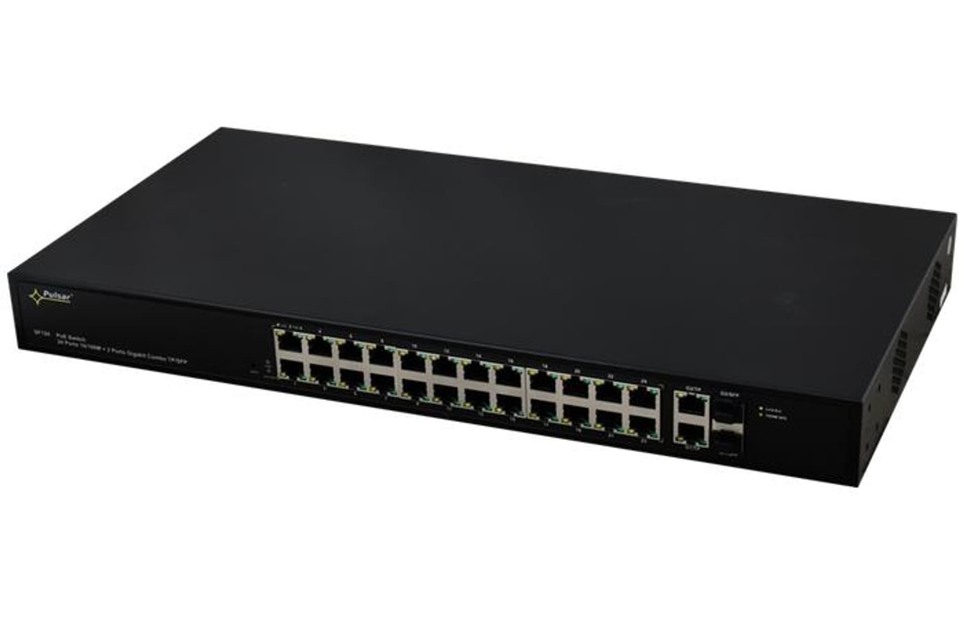 

Pulsar SF124 switch 24-portowy PoE dla 24 kamer IP, 2x SFP, 2x Gigabit LAN Promocja