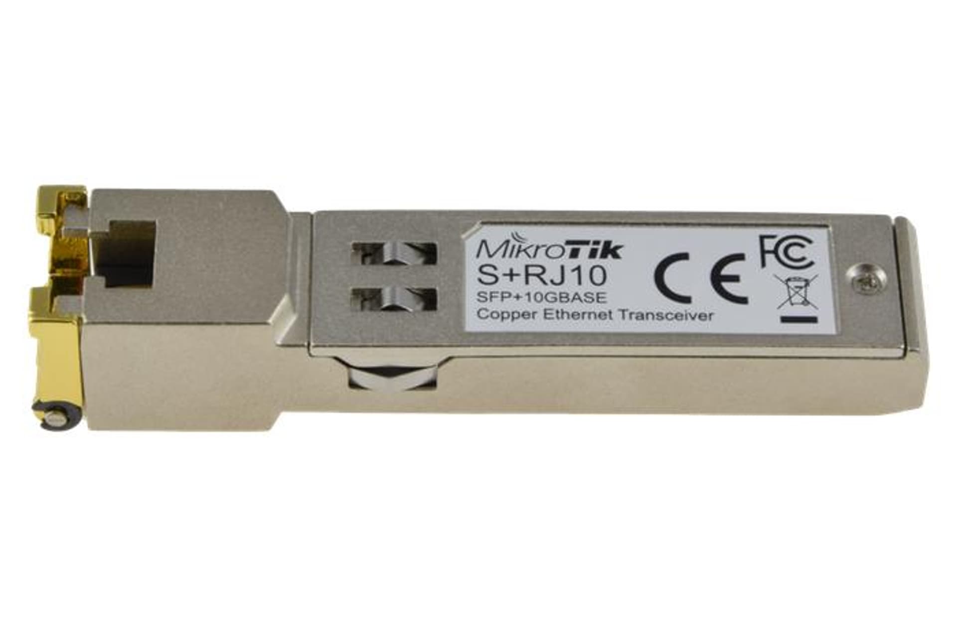 

Moduł SFP+ RJ45 Mikrotik S+RJ10 10 Mbps, 100 Mbps, 1 Gbps, 2.5 Gbps, 5 Gbps, 10 Gbps