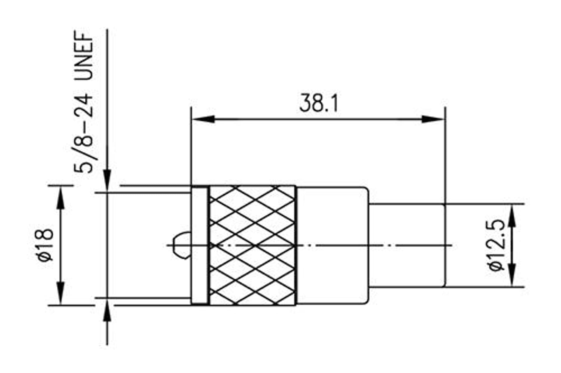 

UHF wtyk nakr. RG213/H1000 teflon - Telegartner