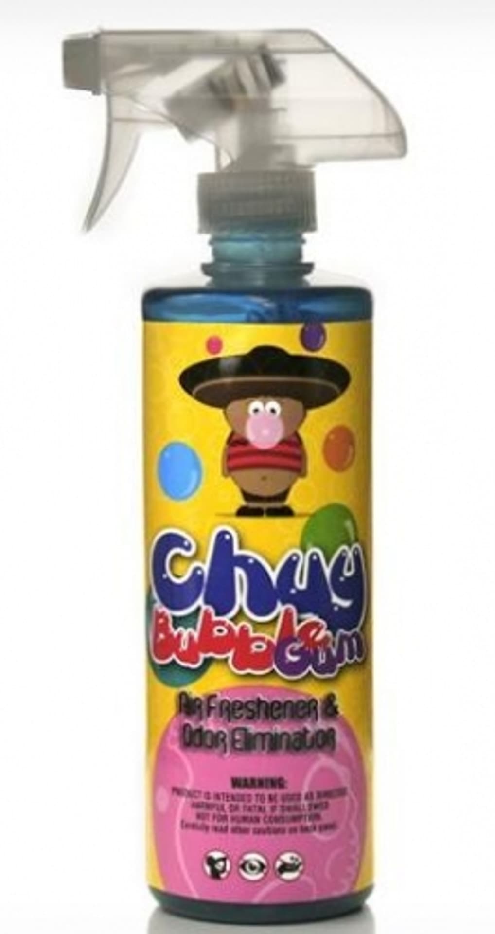 

Chemical Guys Chuy Bubble Gum Scent 473ml - odświeżacz powietrza o zapachu gumy balonowej