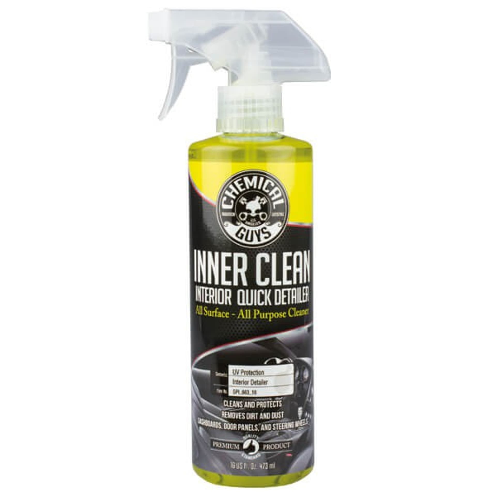 

Chemical Guys Inner Clean InteriorQD Protectant 473ml - pielęgnacja elementów wewnętrznych
