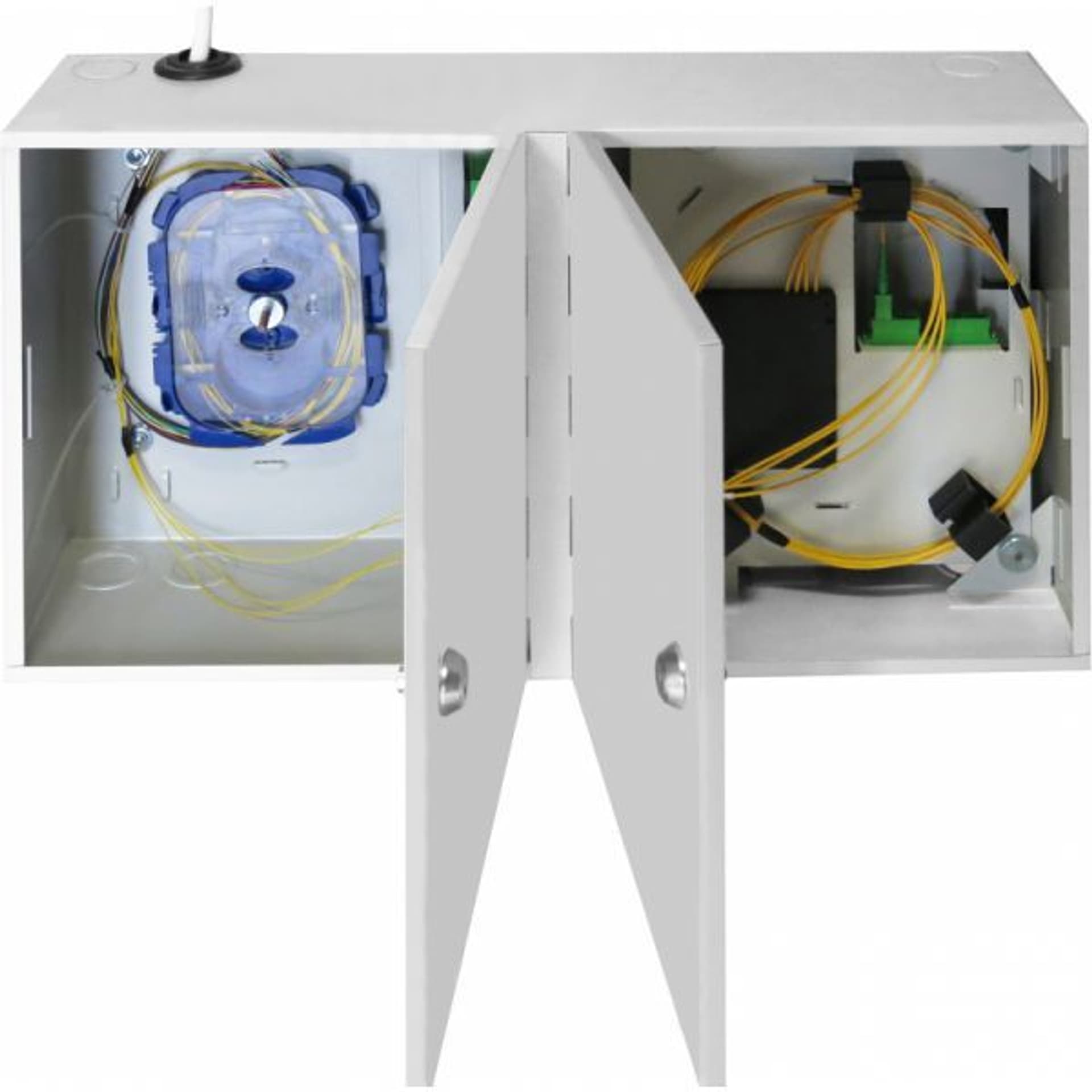 

Szafka dystrybucyjna FTTH SRS-30/53/13 60xSC simplex (60J)