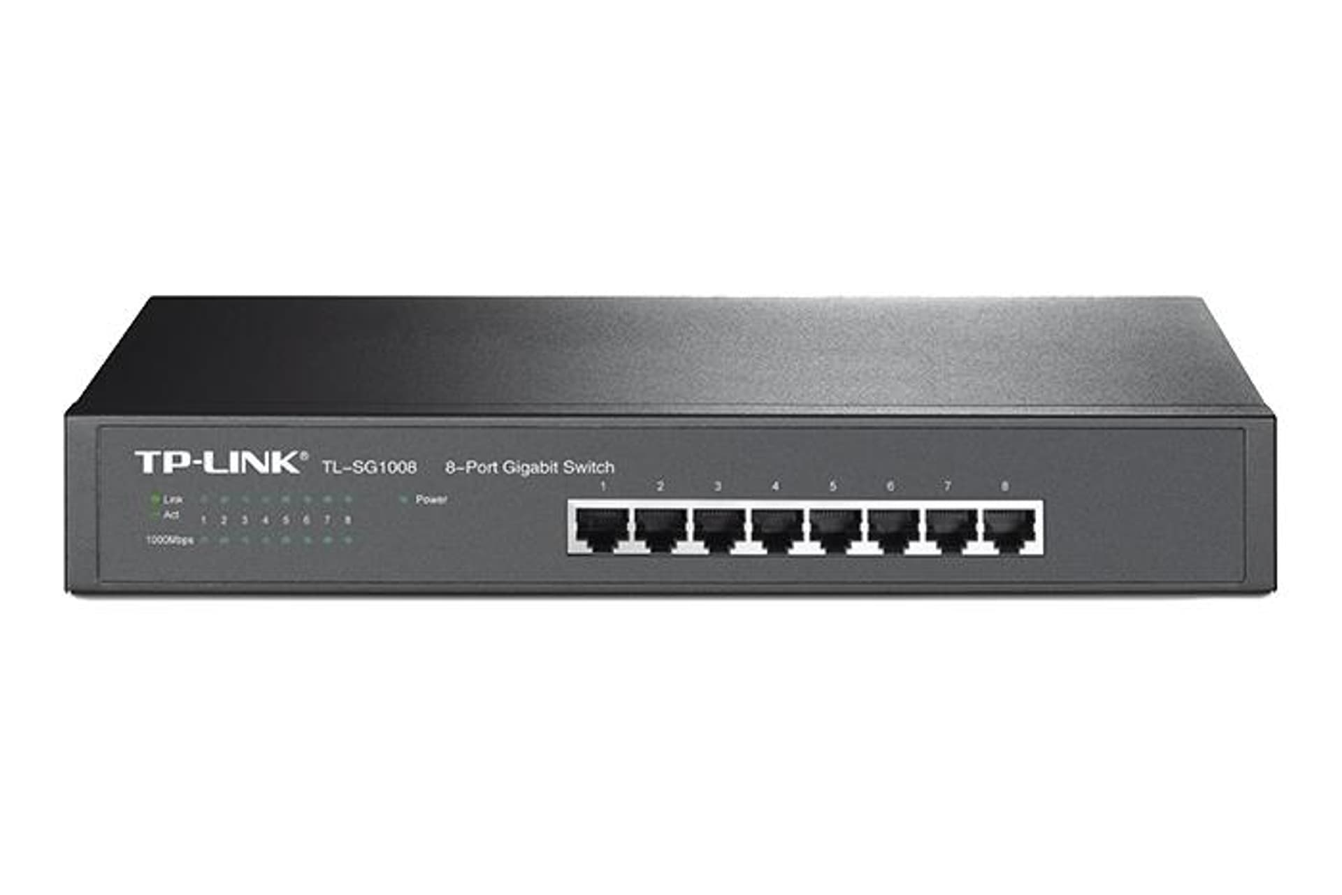 

TP-Link TL-SG1008 Switch Rack 8x10/100/1000Mbps