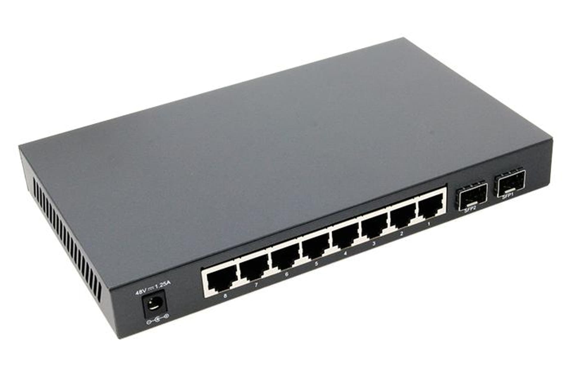 

TP-Link TL-SG2210P Przełącznik Smart PoE, 8x Gigabit PoE, 2x SFP