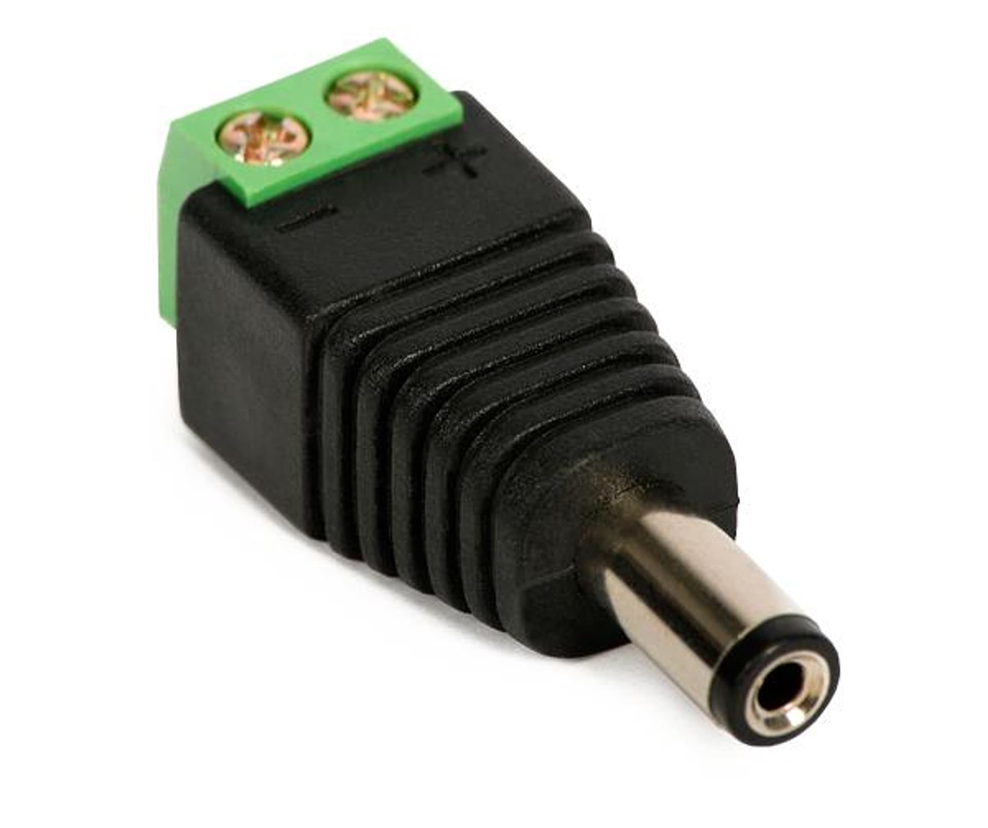 

Wtyk zasilający 2,1/5,5mm z zaciskami śrubowymi