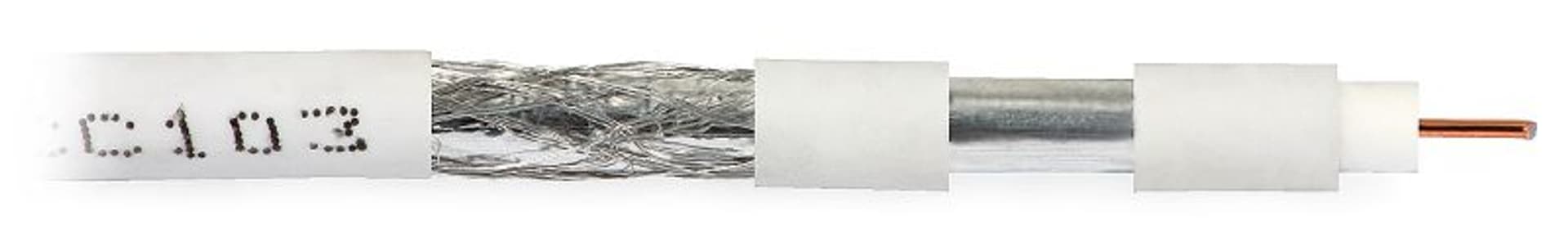 

Kabel koncentryczny RG-6 CU 75 Ohm