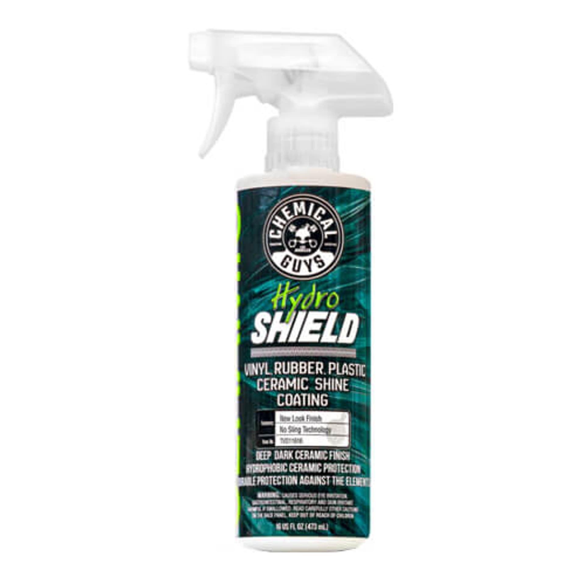 

Chemical Guys Hydroshield Rubber Plastic - Powłoka ochronna na winyl, gumę i plastik 473ml