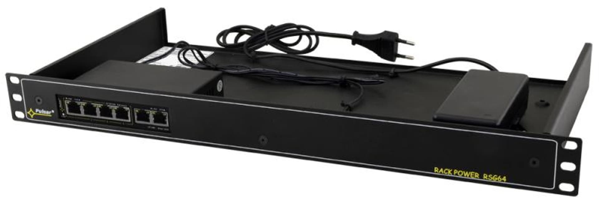 

Pulsar RSG64 switch gigabitowy 6-portowy PoE dla 4 kamer IP, RACK