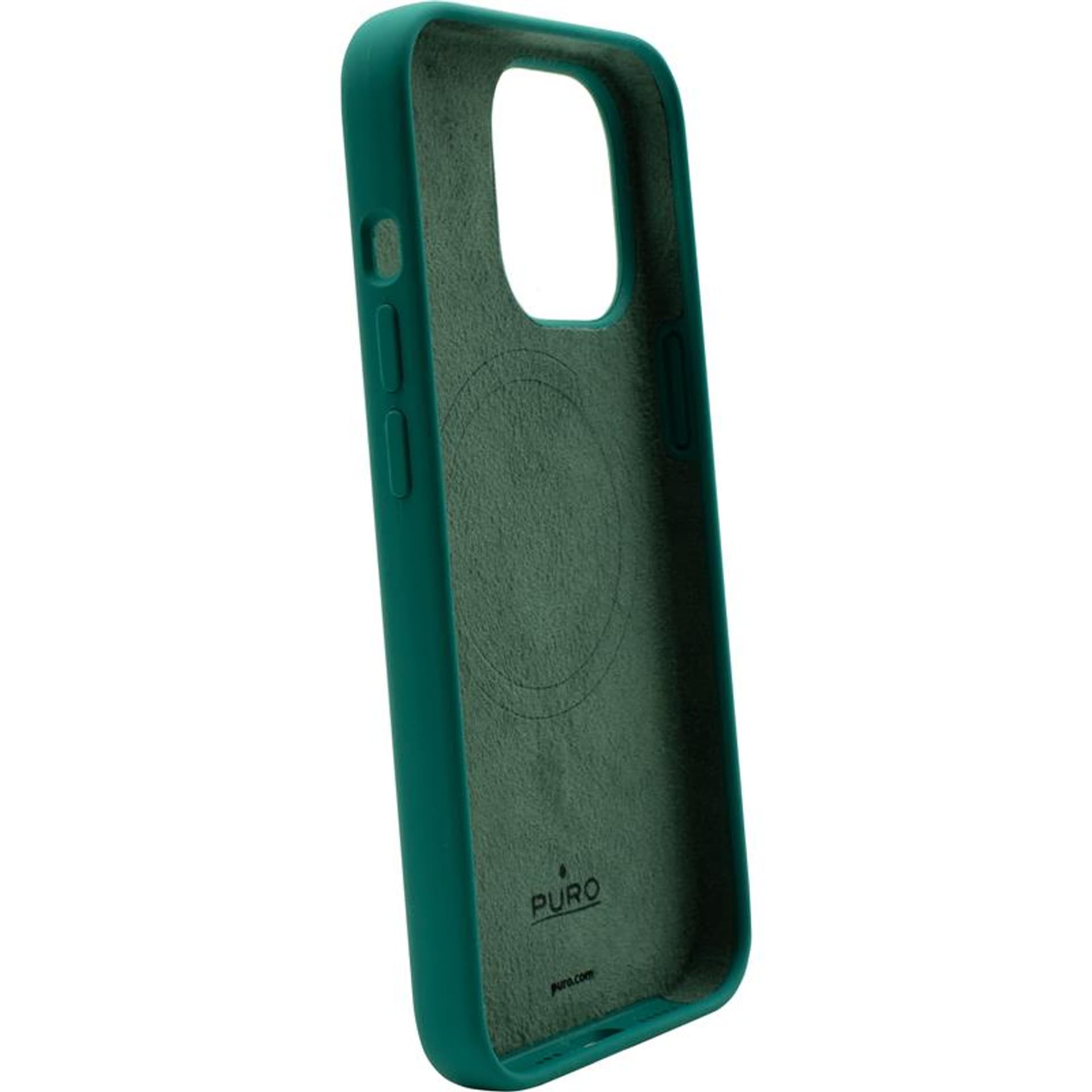 

PURO ICON MAG - Etui iPhone 14 Pro MagSafe (Dark green)