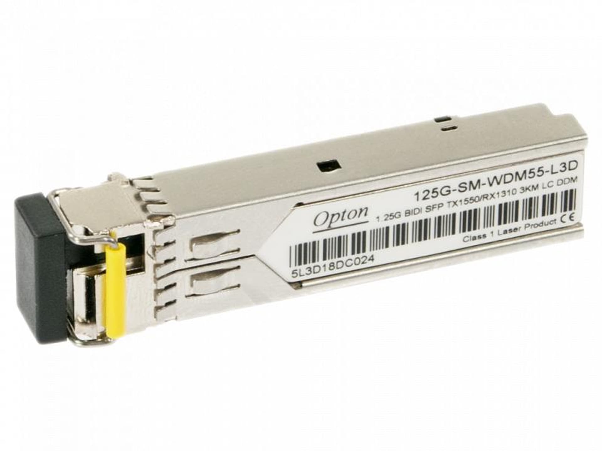 

Opton 1,25G WDM SFP TX1550/RX1310 SM LC 3km