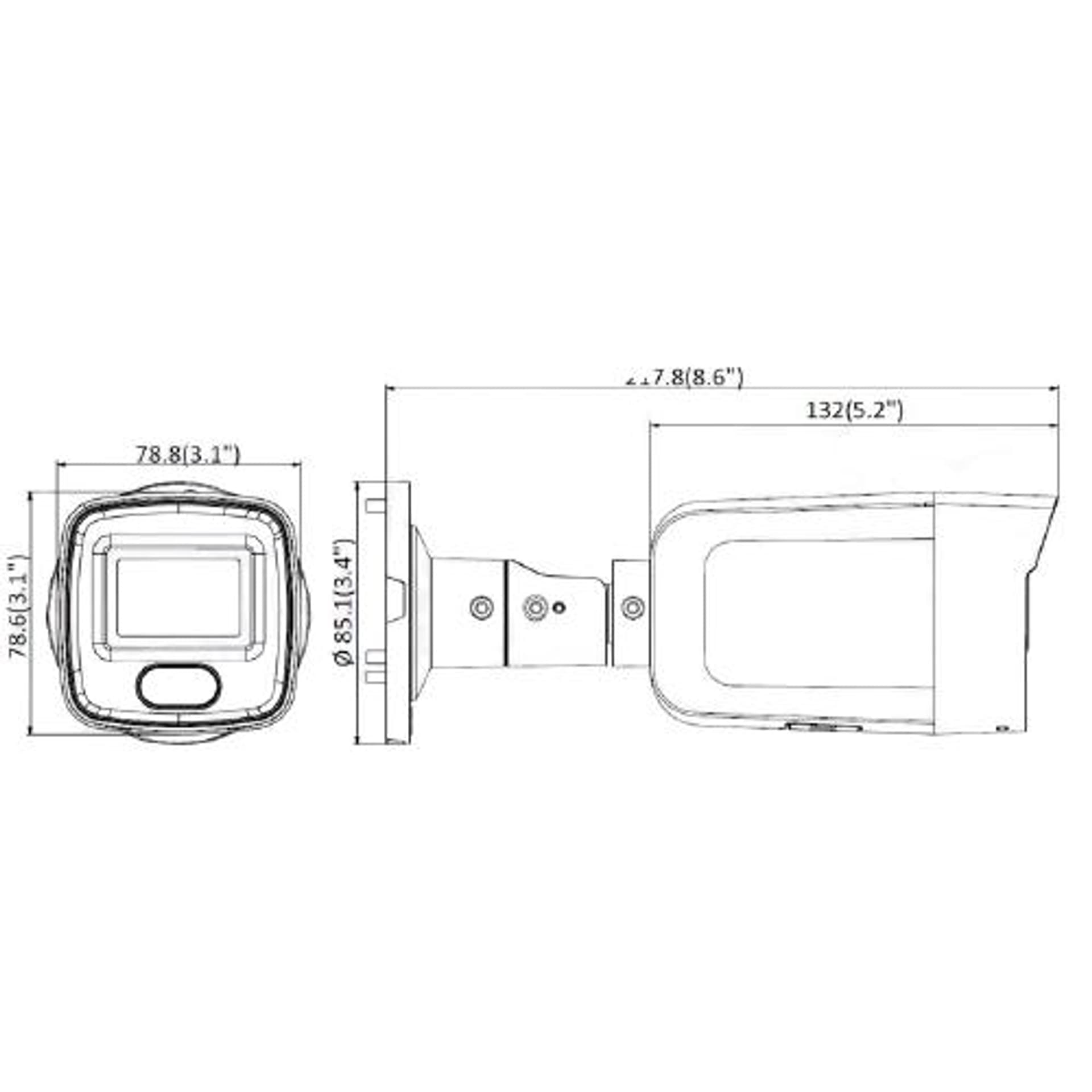 

Kamera IP 4Mpix ColorVu HQ-MP4028T-CV