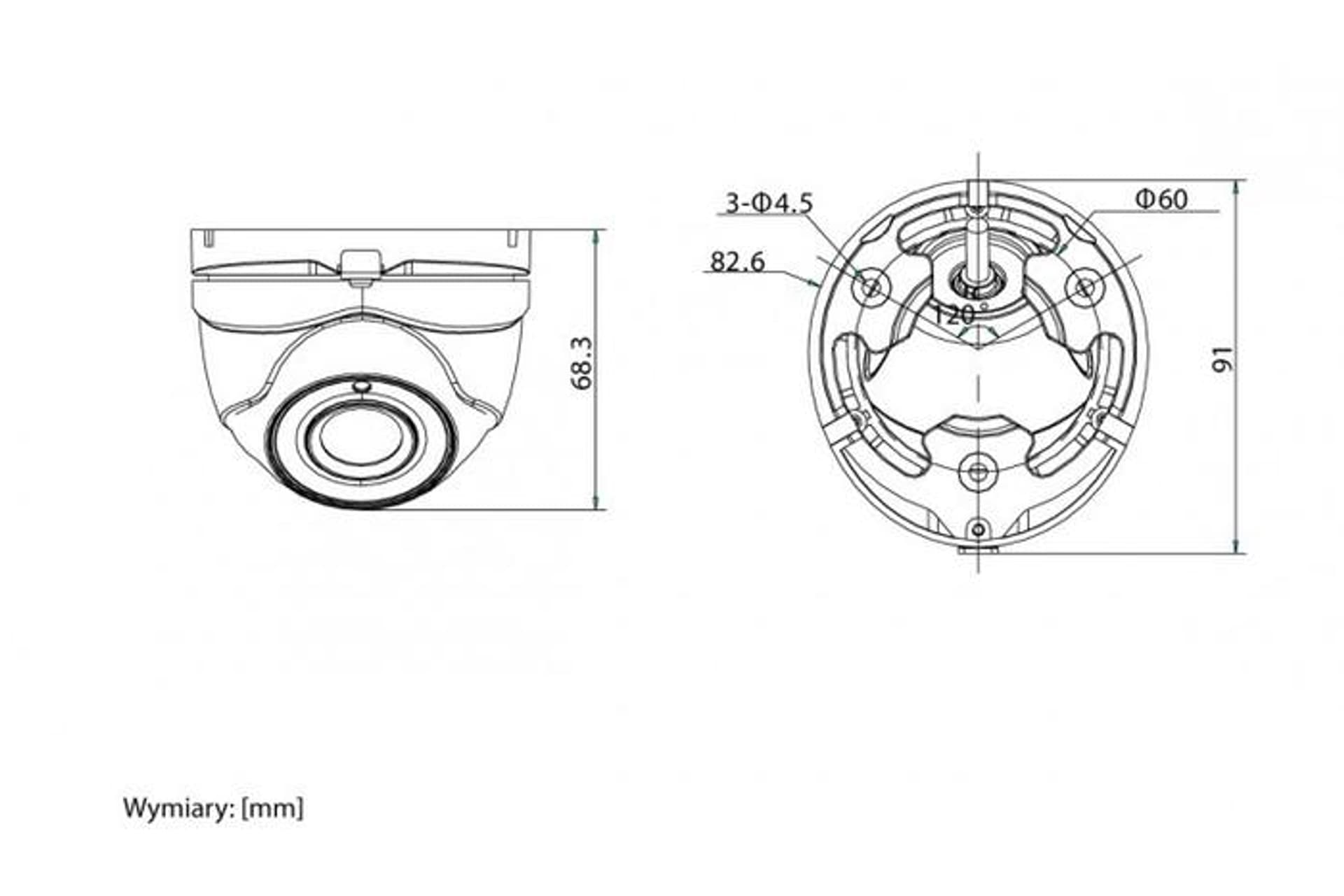 

Kamera Turbo HD HQ-TA5028D-L-IR