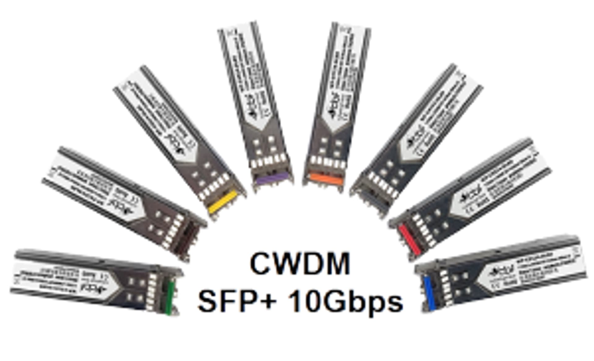 

CBF Moduł SFP+ CWDM 10Gbps 1470-1610nm 80km LC duplex z DDM