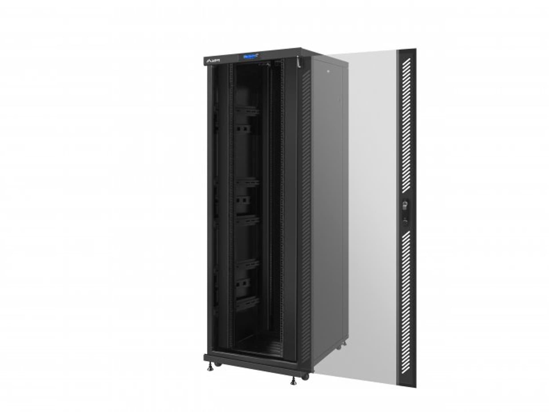 

SZAFA INSTALACYJNA RACK STOJĄCA 19 37U 800X1000 CZARNA DRZWI SZKLANE LCD LANBERG (FLAT PACK).