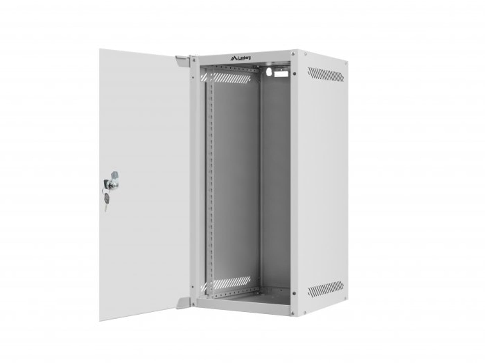 

SZAFA INSTALACYJNA RACK WISZĄCA 10 12U 280X310 SZARA DRZWI SZKLANE LANBERG (FLAT PACK)