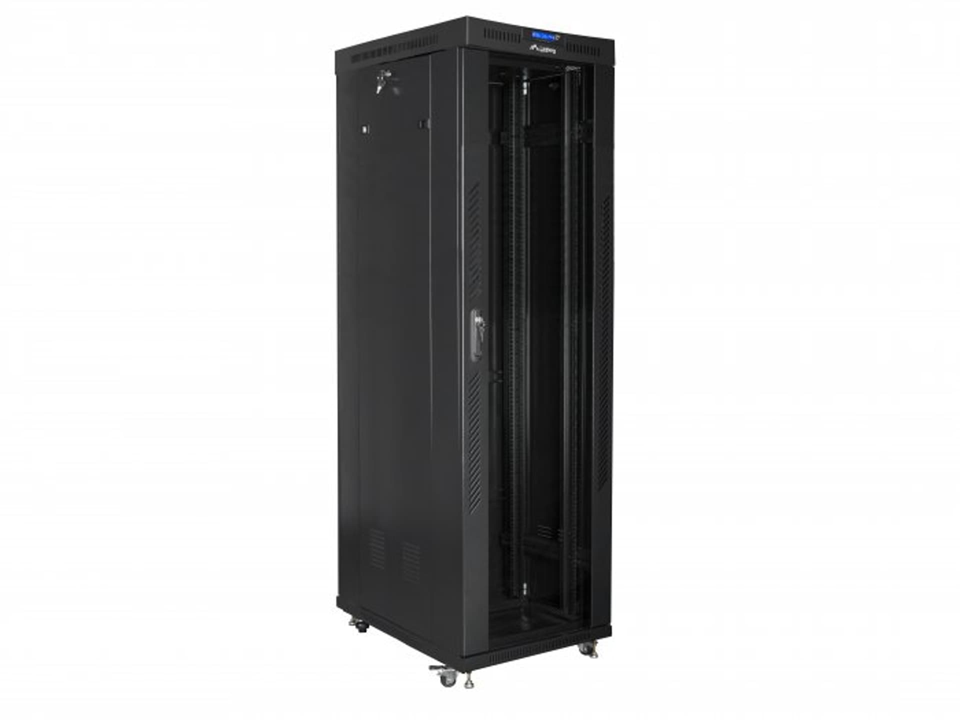 

SZAFA INSTALACYJNA RACK STOJĄCA 19 42U 600X1000 CZARNA DRZWI SZKLANE LCD LANBERG (FLAT PACK)