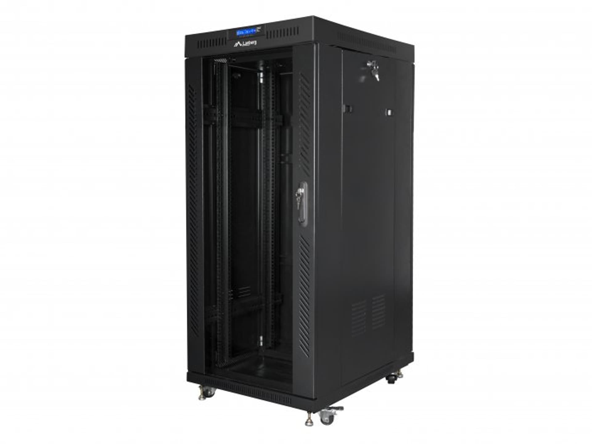 

SZAFA INSTALACYJNA RACK STOJĄCA 19" 27U 600X800 CZARNA DRZWI SZKLANE LCD LANBERG (FLAT PACK)