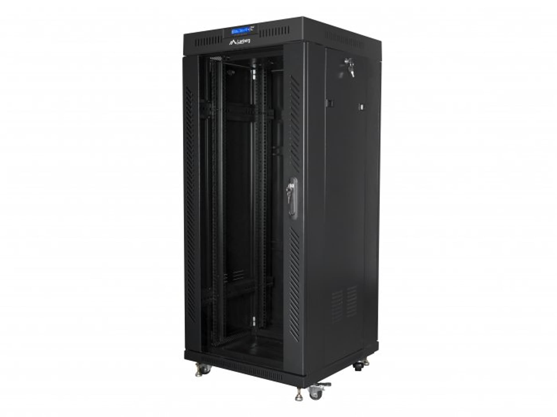 

SZAFA INSTALACYJNA RACK STOJĄCA 19" 27U 600X600 CZARNA DRZWI SZKLANE LCD LANBERG (FLAT PACK)
