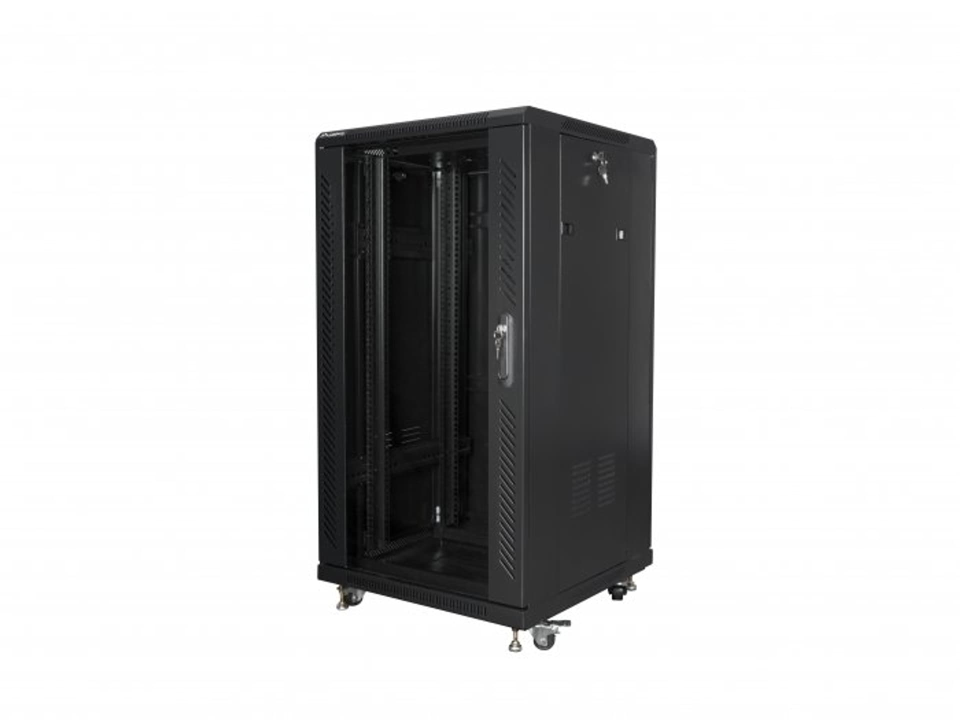 

SZAFA INSTALACYJNA RACK STOJĄCA 19 22U 600X600 CZARNA (FLAT PACK)