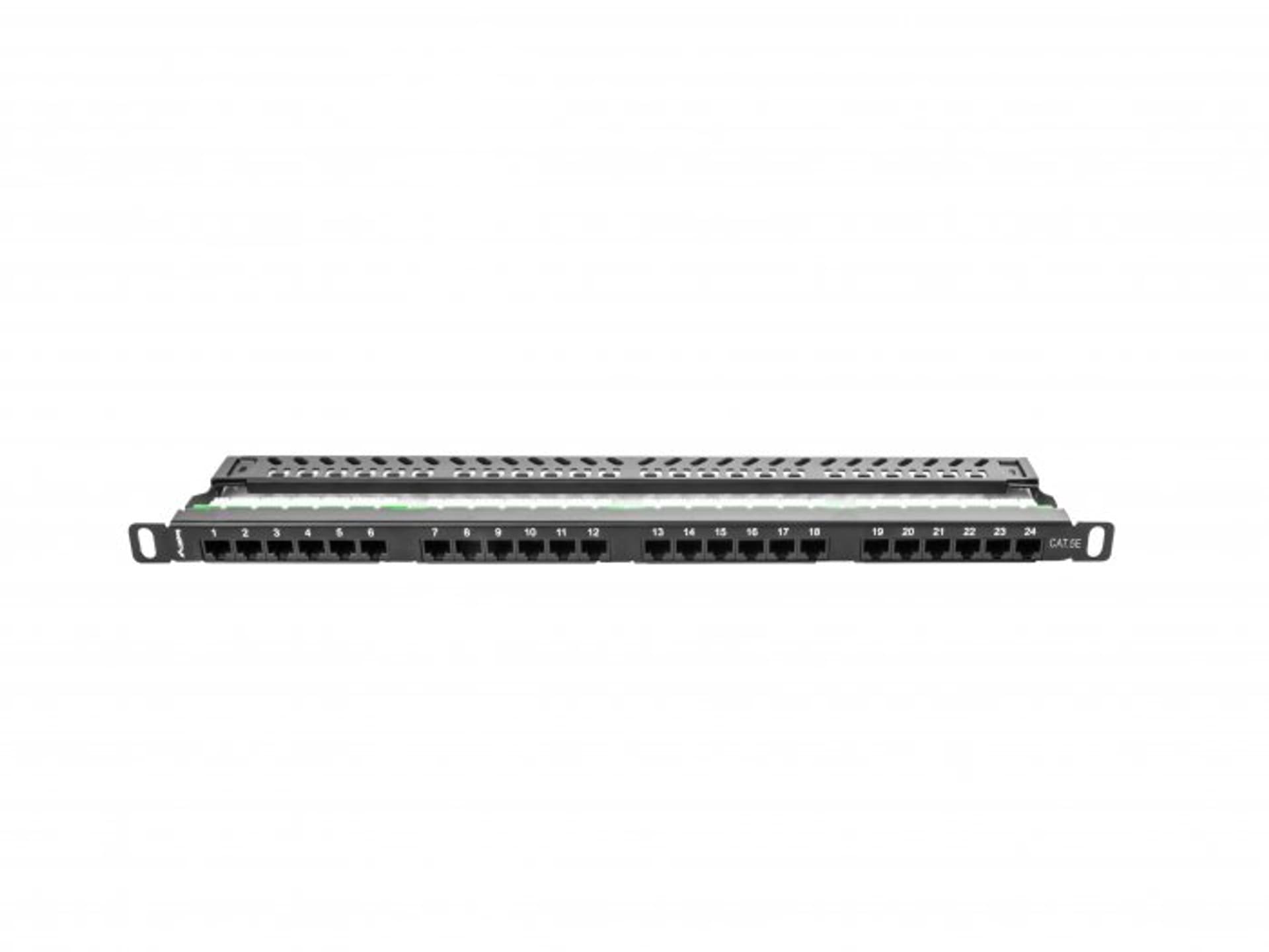 

PATCH PANEL 24 PORT 0.5U 19 KAT.5E CZARNY LANBERG
