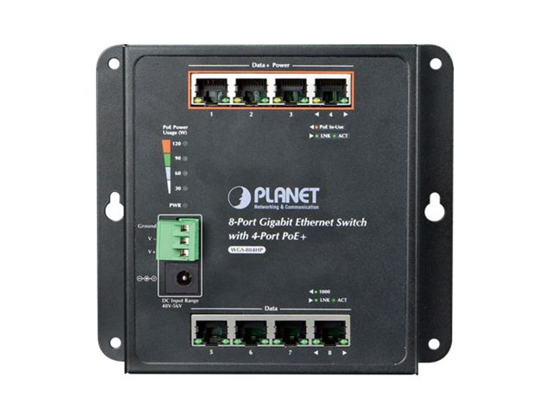 

SWITCH PLANET WGS-804HP 8X 1GB BASE-T/4X POE+ NIEZARZĄDZALNY PRZEMYSŁOWY GIGABIT ETHERNET