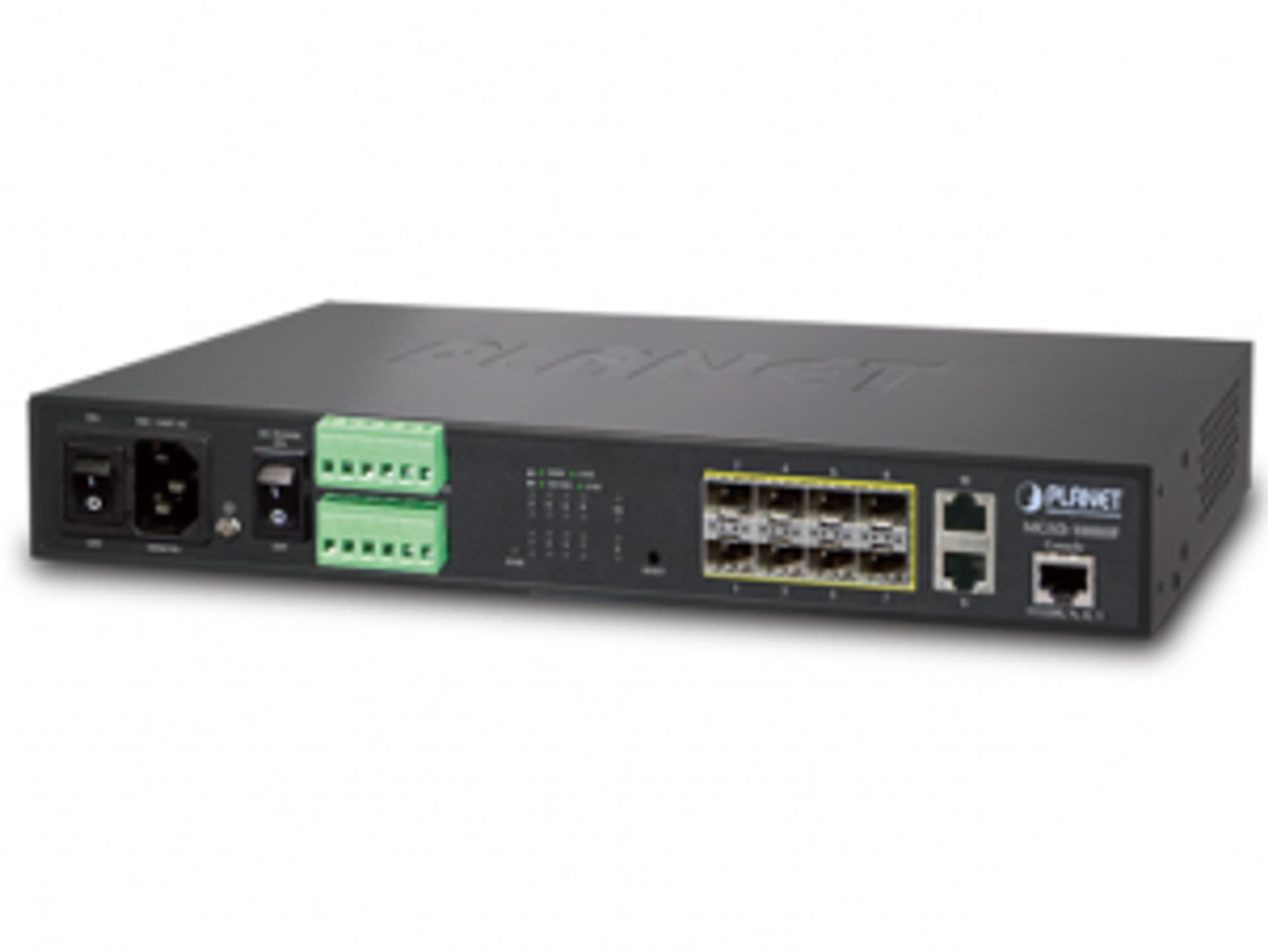 

SWITCH PLANET MGSD-10080F-EU 8X 1GB BASE-X SFP/2X 1GB BASE-T ZARZĄDZALNY L2+ METRO ETHERNET RACK