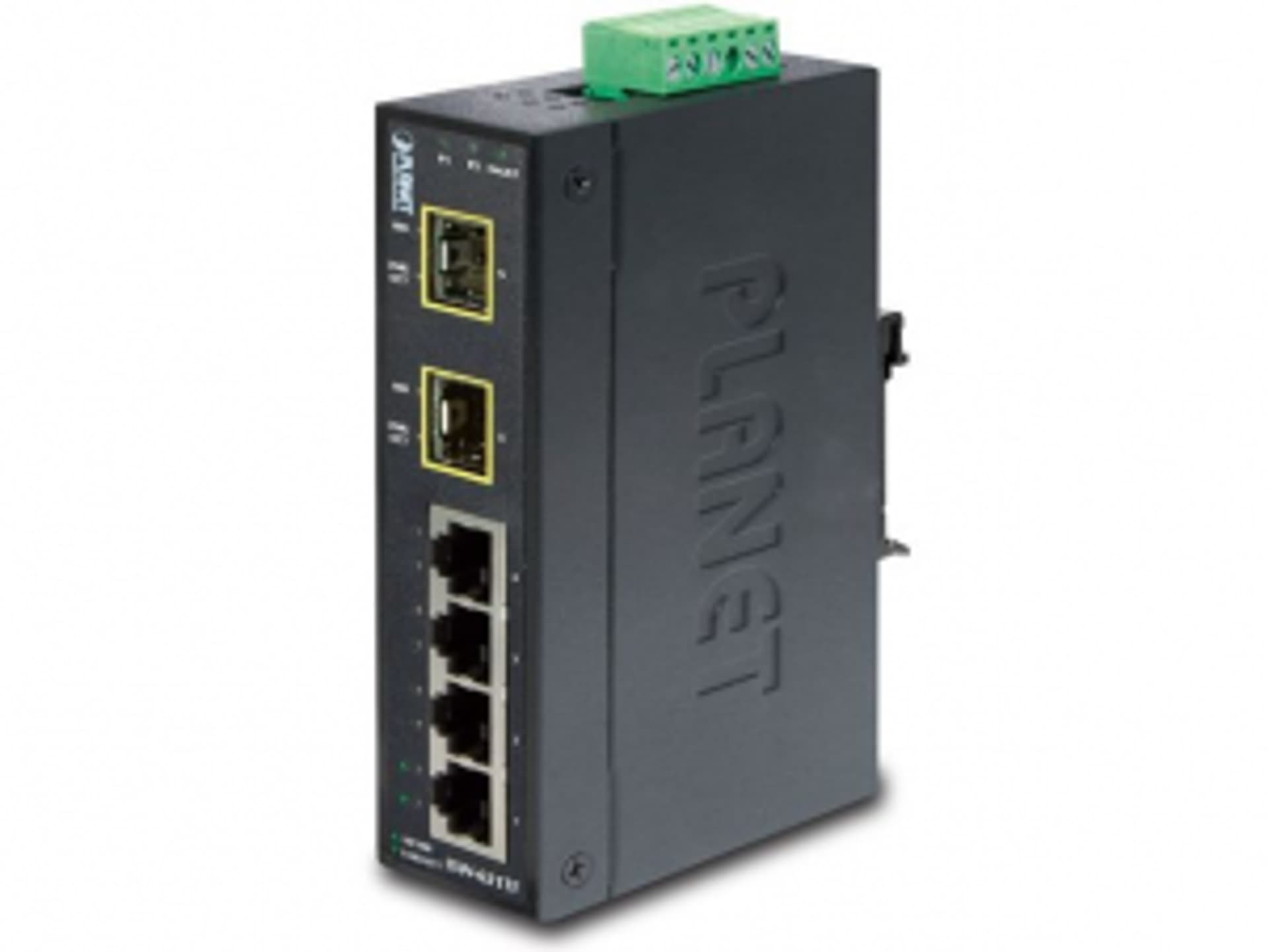 

SWITCH PLANET ISW-621TF 4X 100BASE-TX/2X 100BASE-FX SFP NIEZARZĄDZALNY PRZEMYSŁOWY FAST ETHERNET