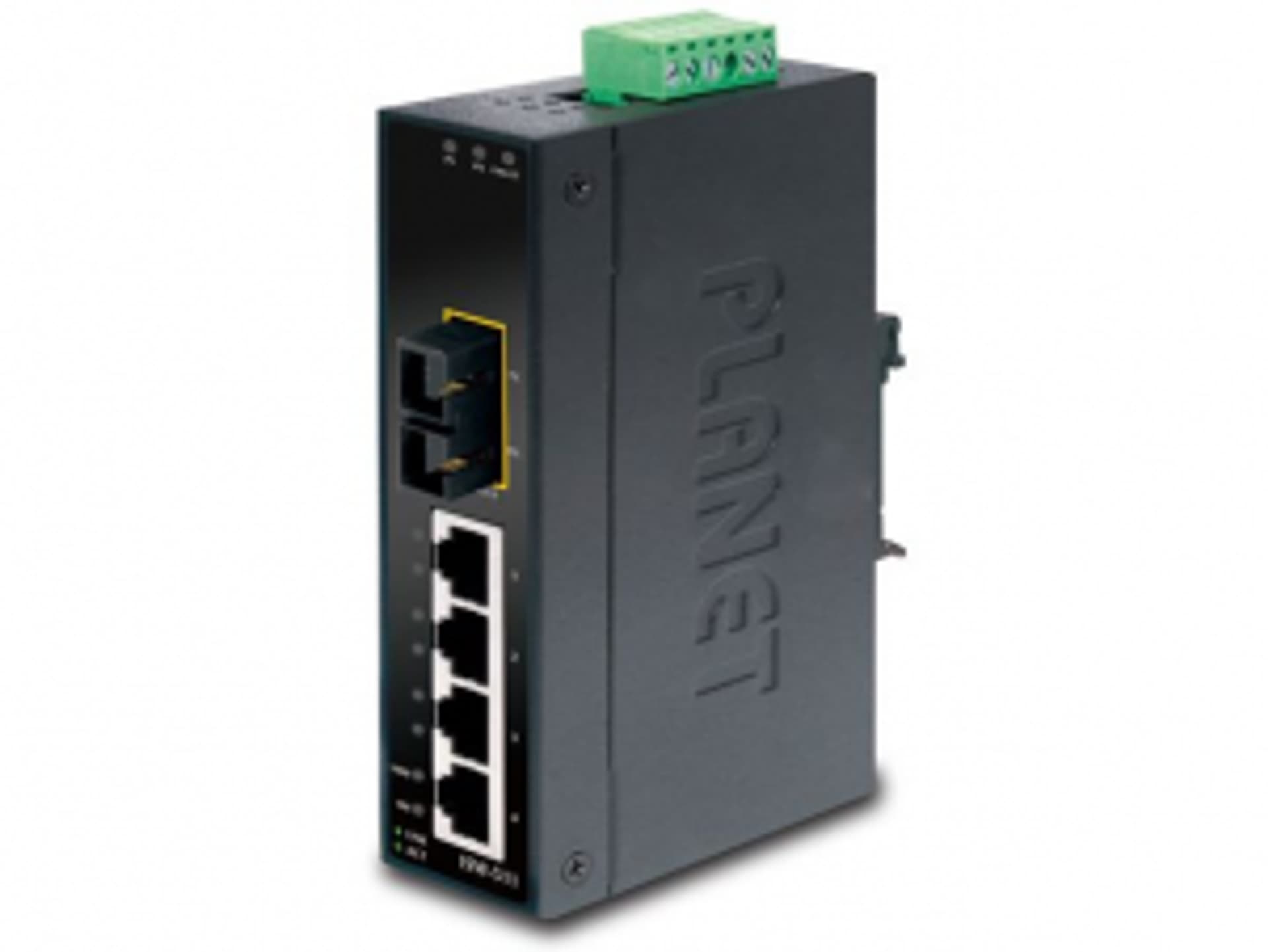 

SWITCH PLANET ISW-511S15 4X 100BASE-TX/1X 100BASE-FX NIEZARZĄDZALNY PRZEMYSŁOWY FAST ETHERNET