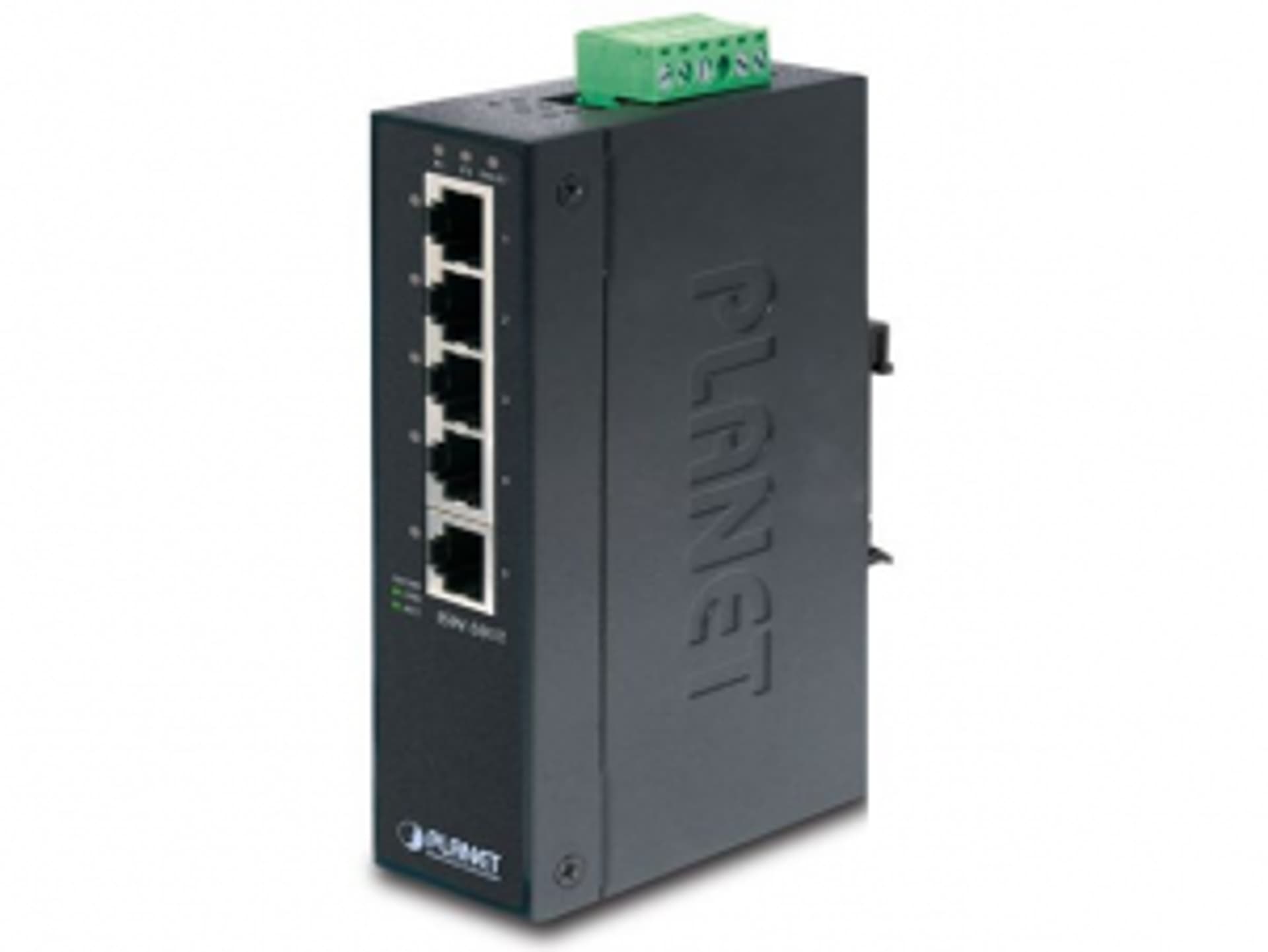 

SWITCH PLANET ISW-501T 5X 100BASE-TX NIEZARZĄDZALNY PRZEMYSŁOWY FAST ETHERNET DIN RAIL
