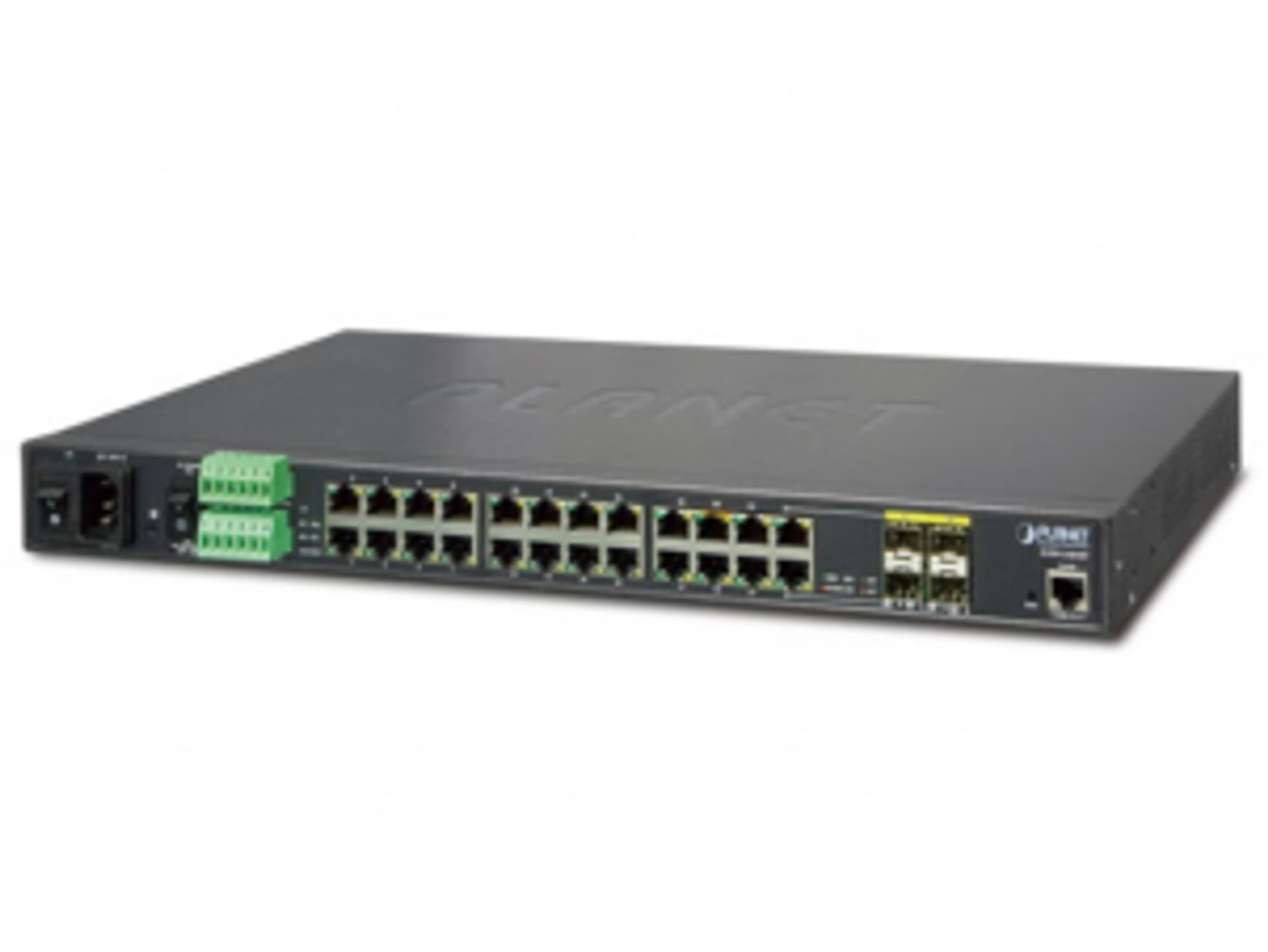 

SWITCH PLANET IGSW-24040T 24X 1GB/S/4X SFP ZARZĄDZALNY L2+ PRZEMYSŁOWY RACK